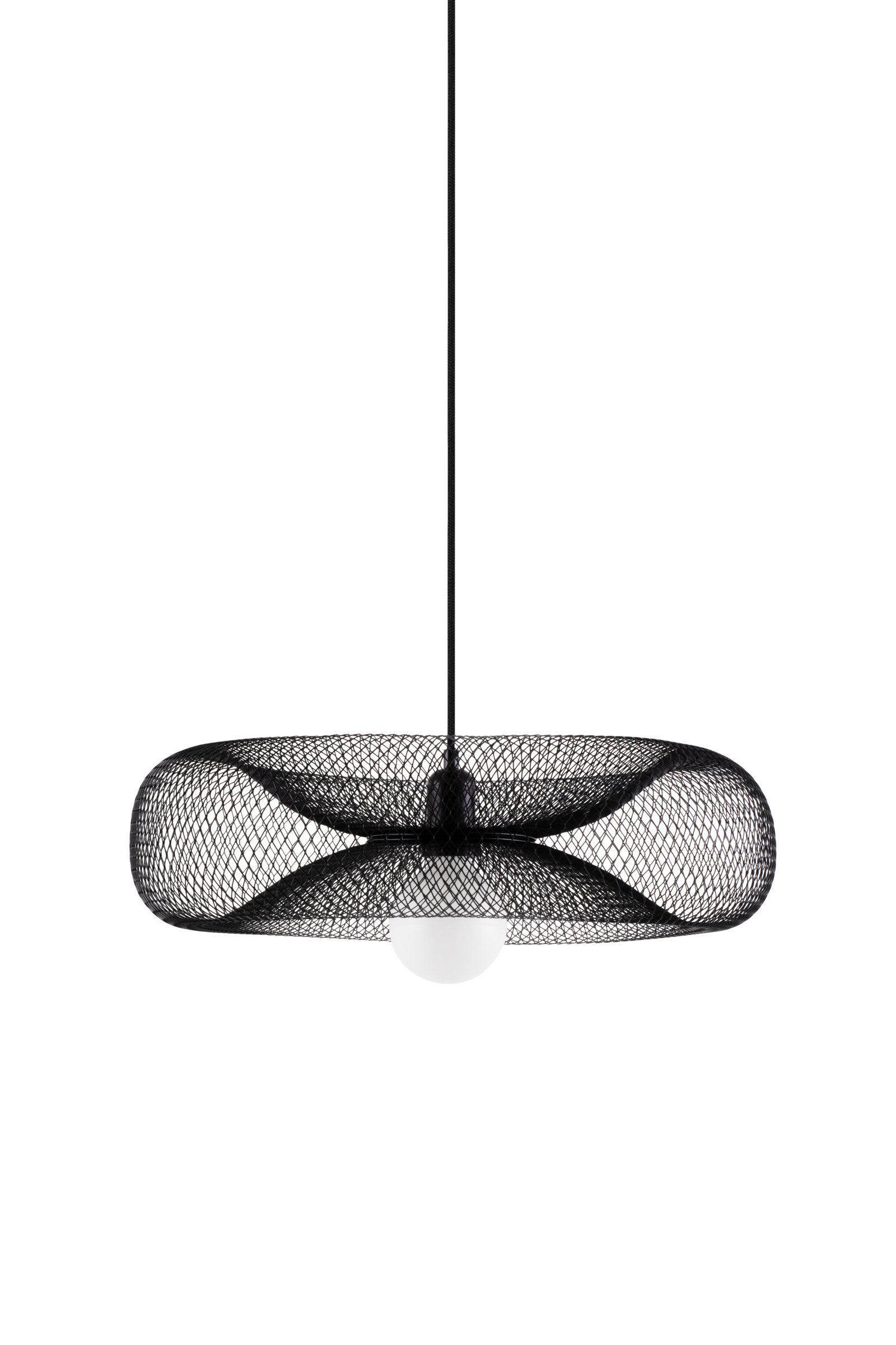 Torus Pendelleuchte Schwarz Ø 50cm