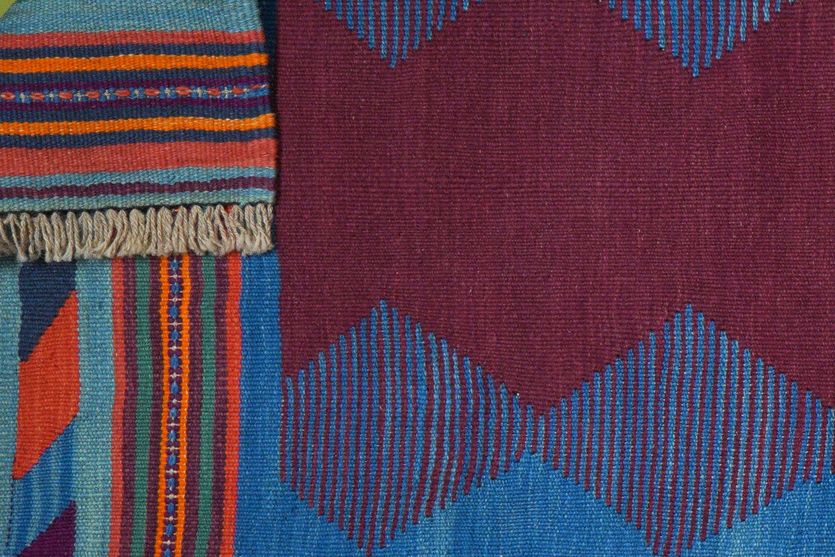 Kilim Gashgai Teppich Mehrfarbig
