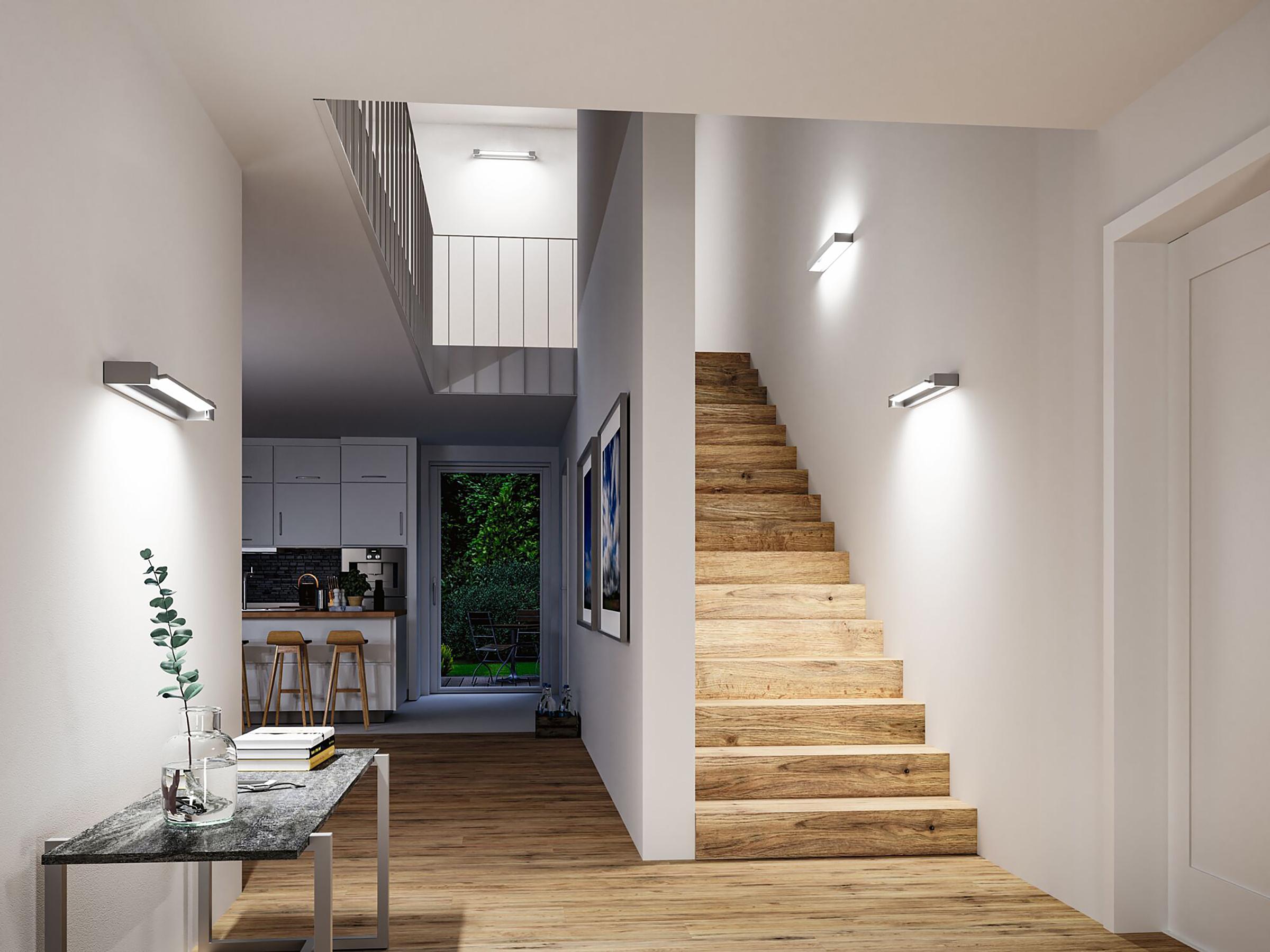 Lucille LED-Wandleuchte Aluminium 1-flammig
