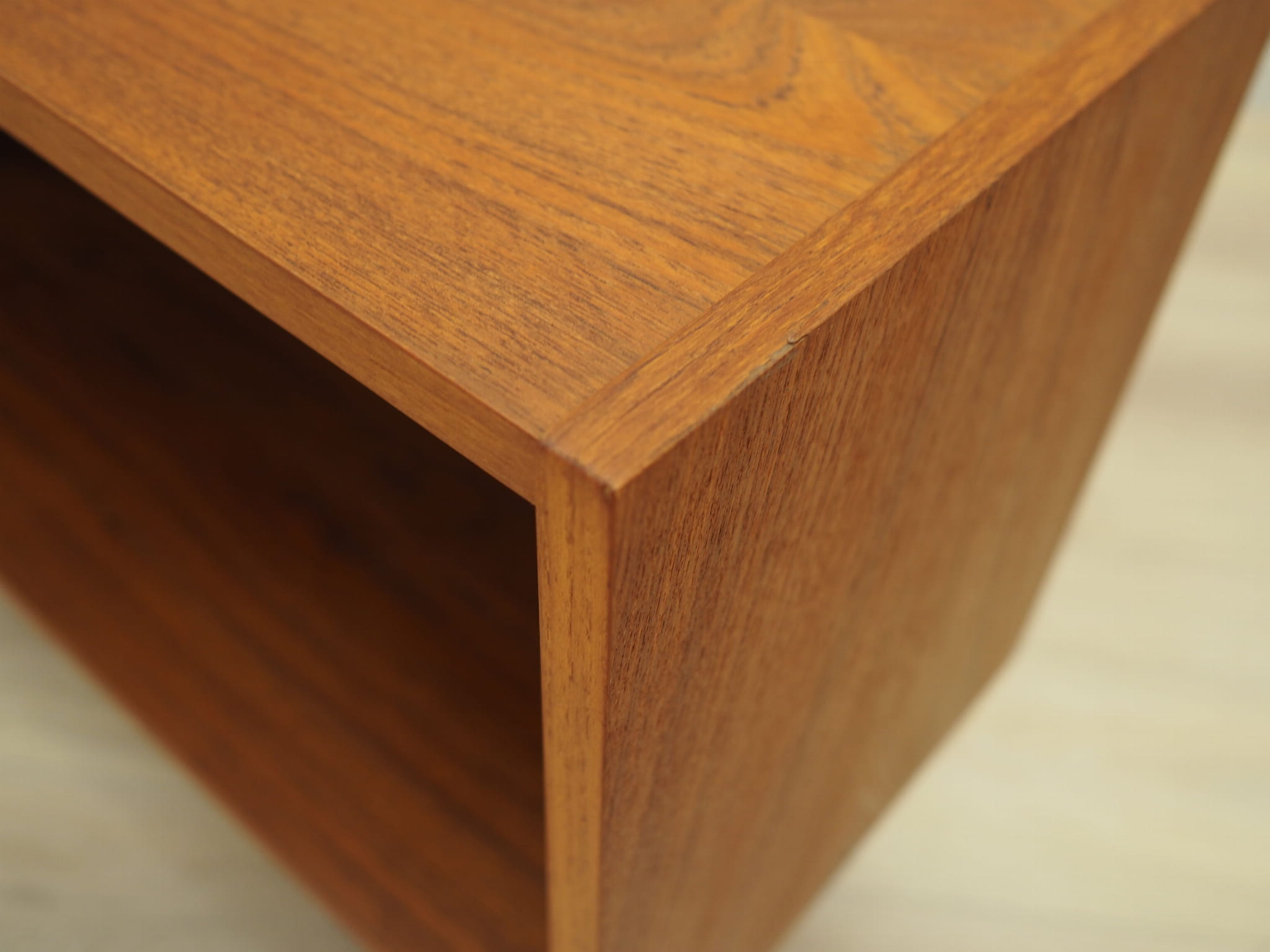 Vintage Bookshelf Teak Brown 1970s