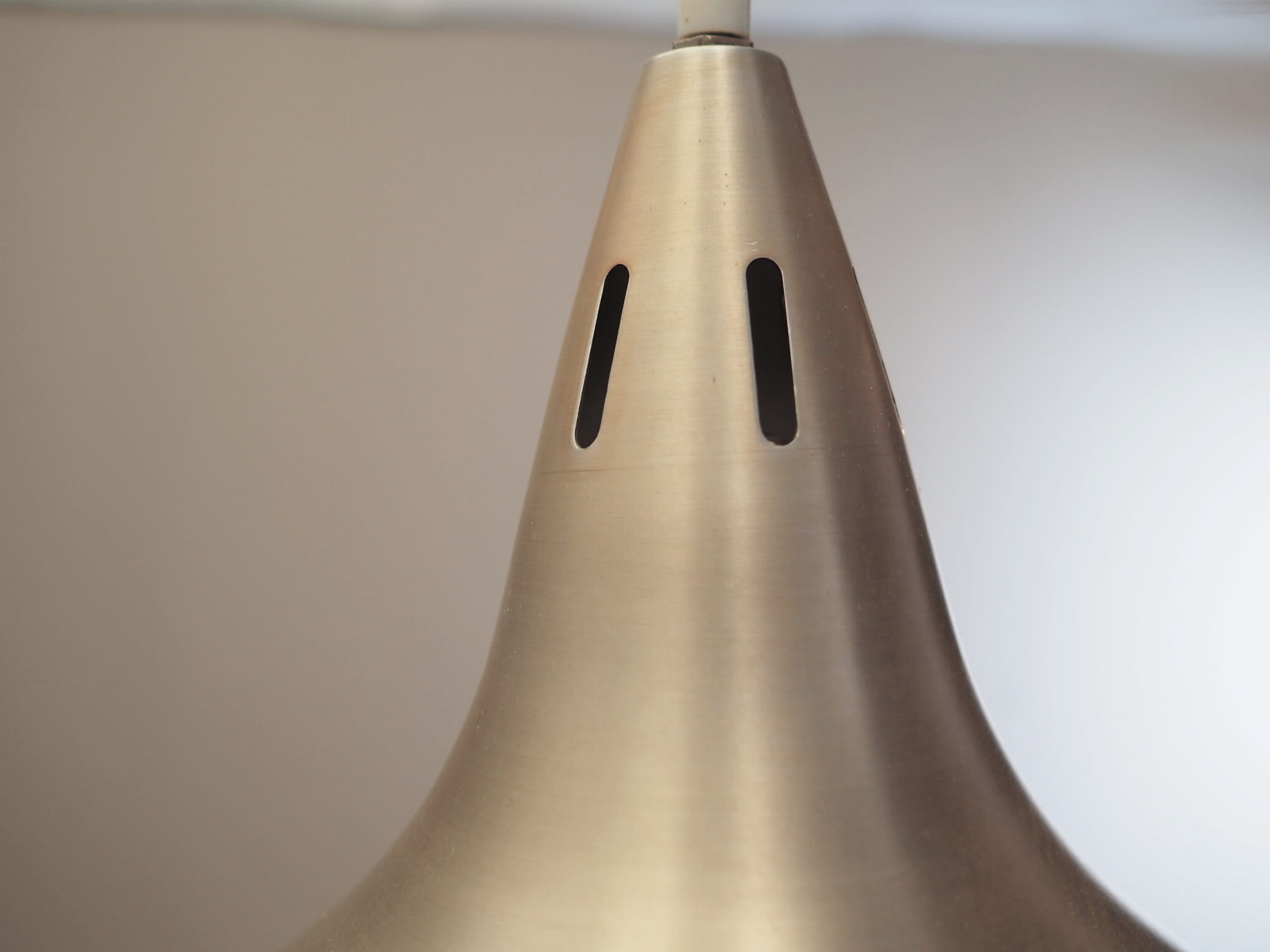 Pendant lamp Metal Grey 1970s