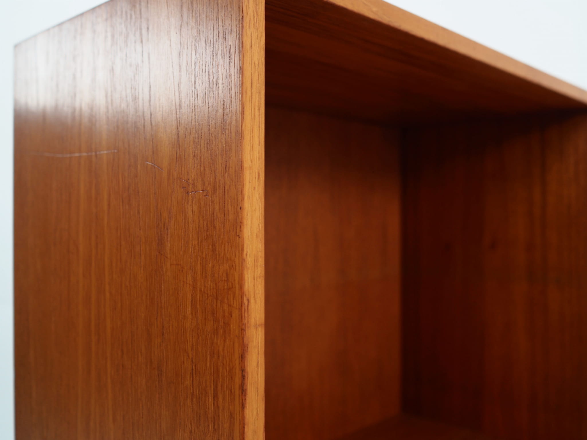 Bookshelf Teak Brown 1970s