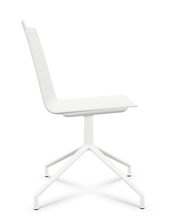 Flex SI1639 Sedia da ufficio Sedia girevole Alluminio Bianco