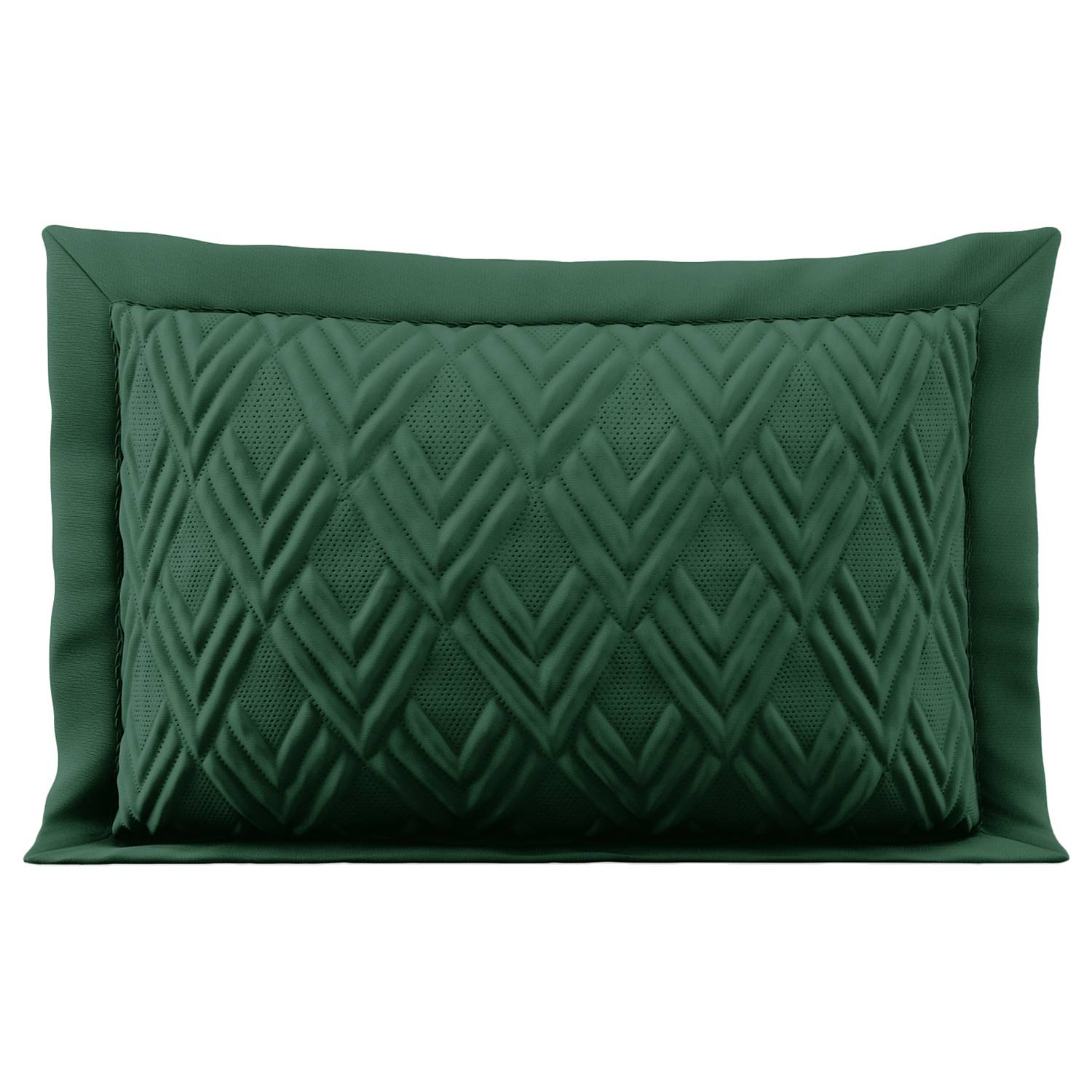 Helia Dekokissen Polyester Dunkelgrün 50 x 70 cm