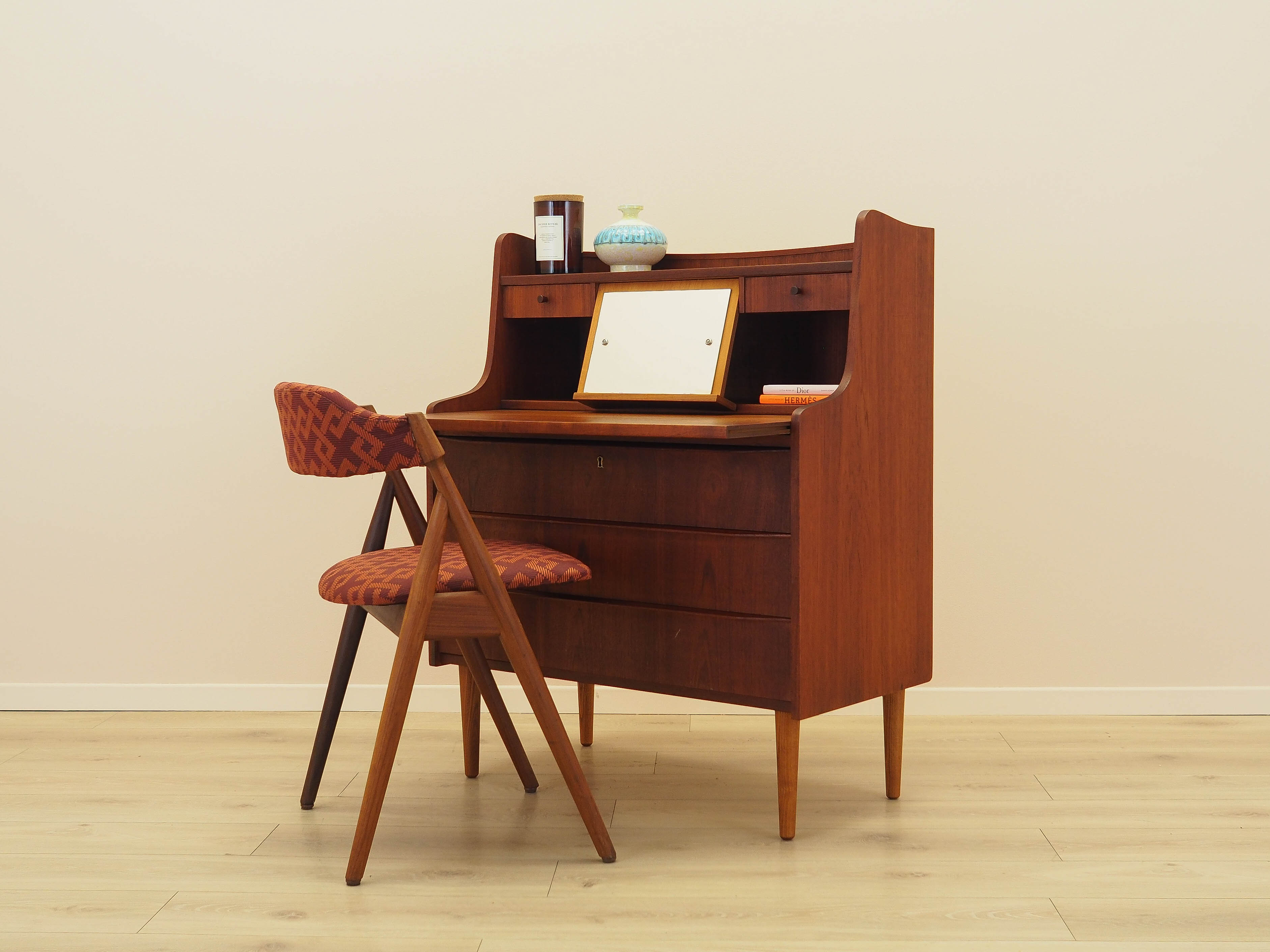Teak Secretary Desk