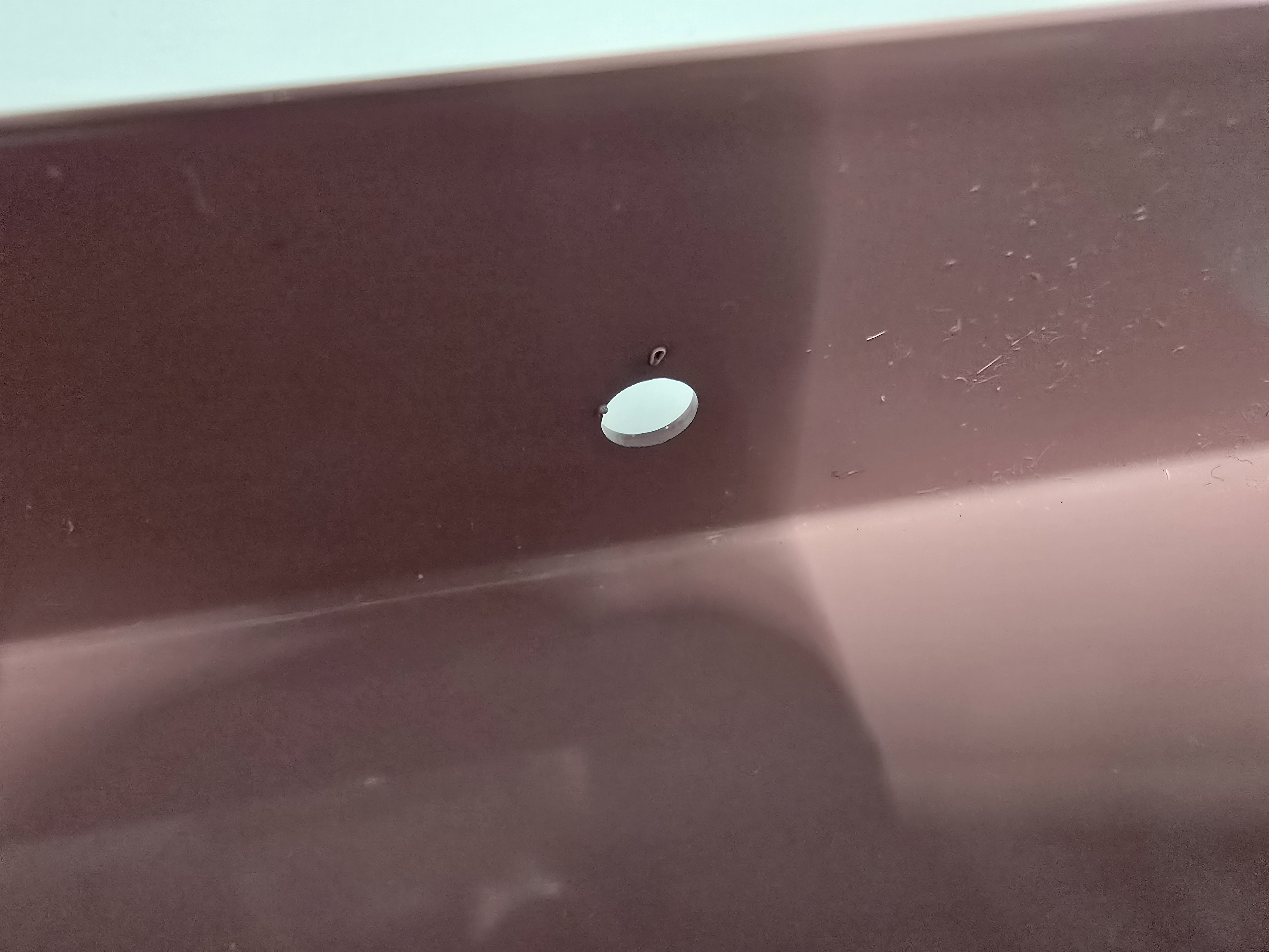z Regal Klein Stahl Pulverbeschichtet Rosa