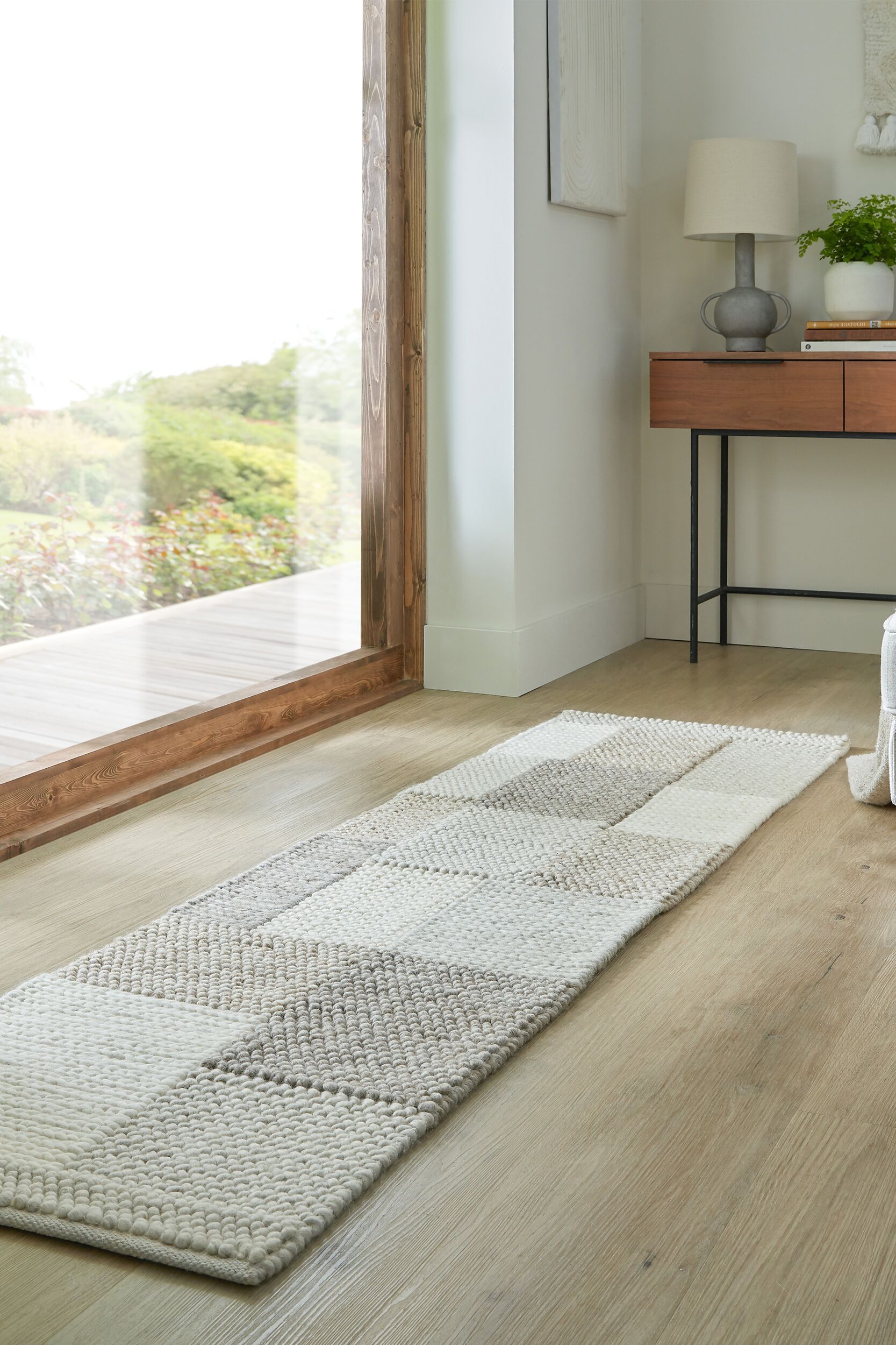 Minerals Patchwork Rug 60x230cm