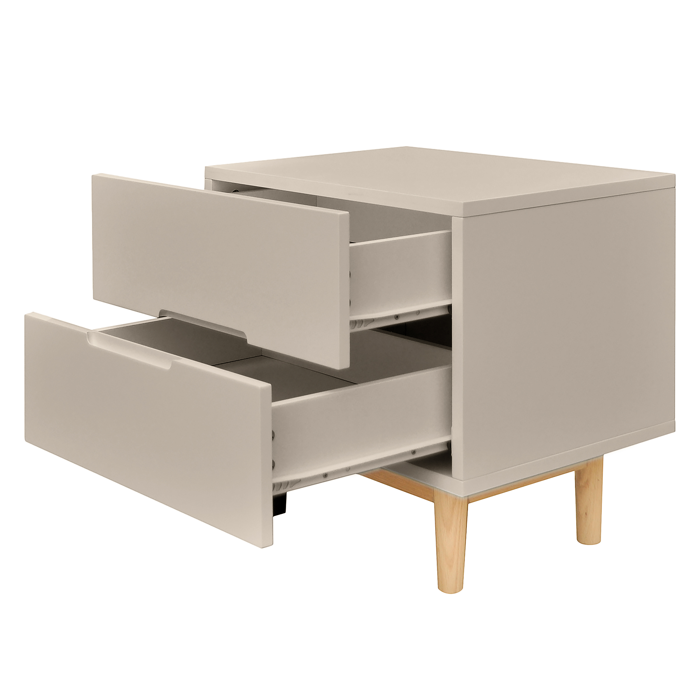 Lindholm Nachtschrank Taupe