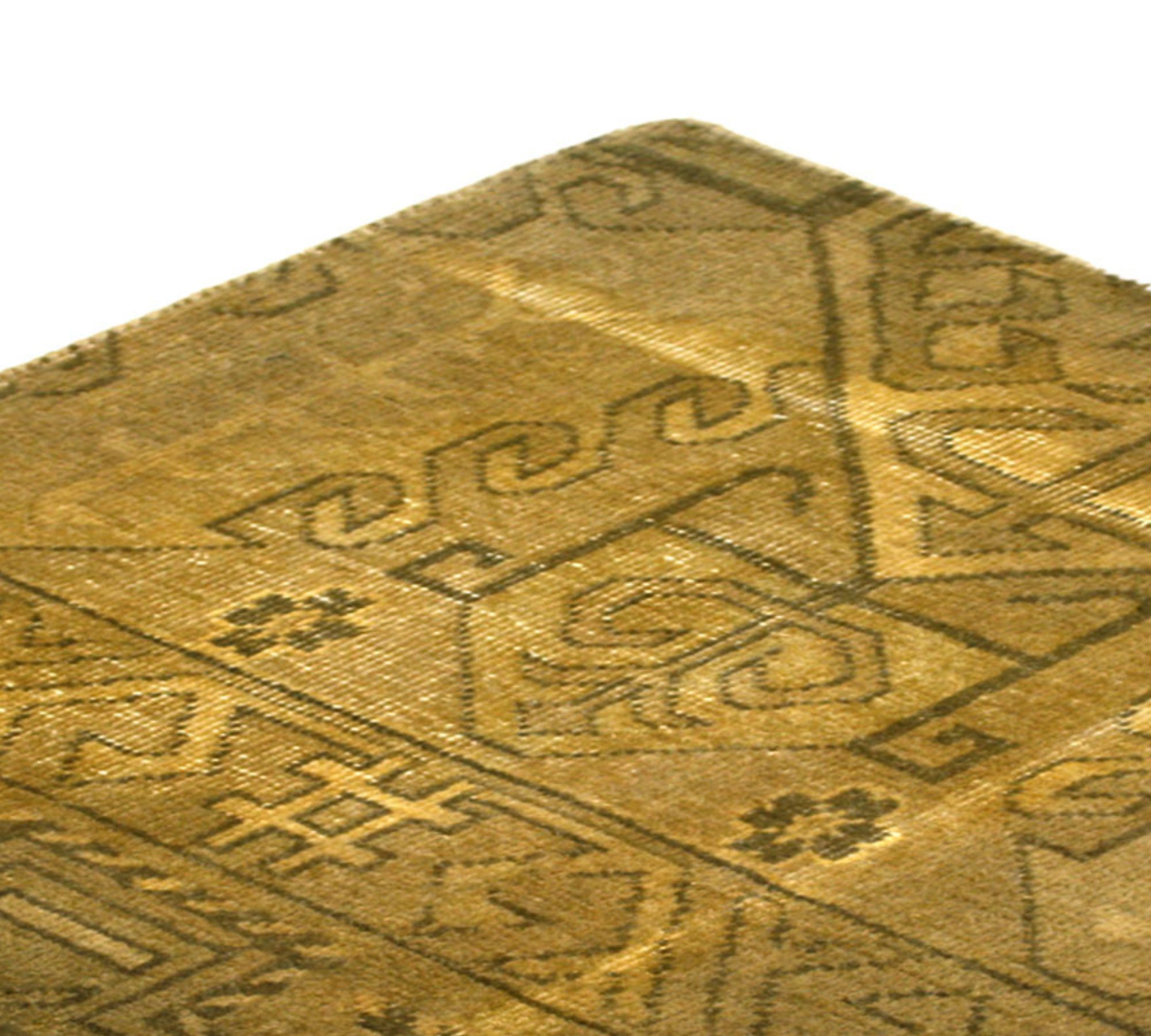 The Mashup Pure Edition rug Wool Brown 200 x 200 cm