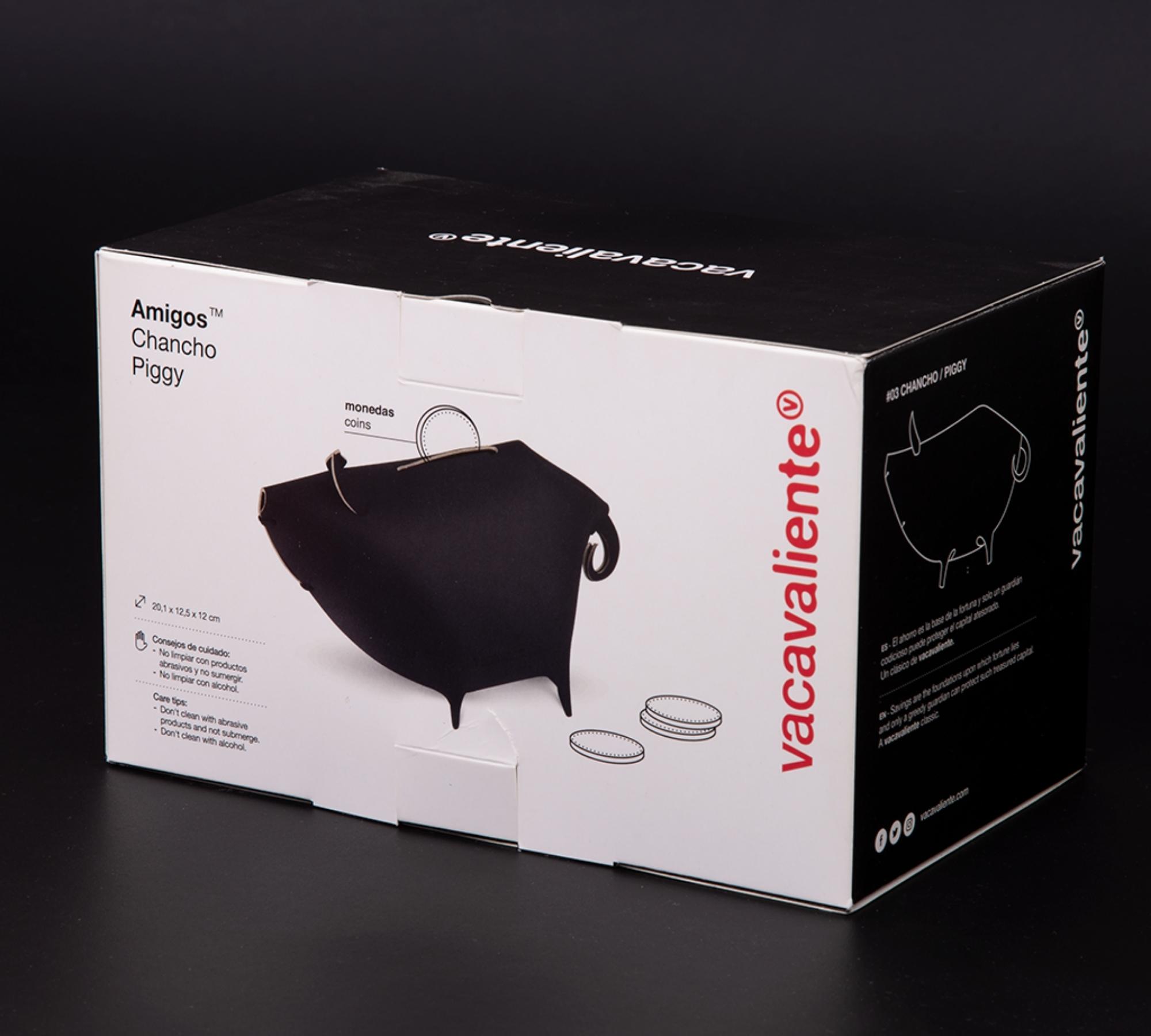 Sparschwein aus 100% Recyceltem Leder aus Spanien Orange