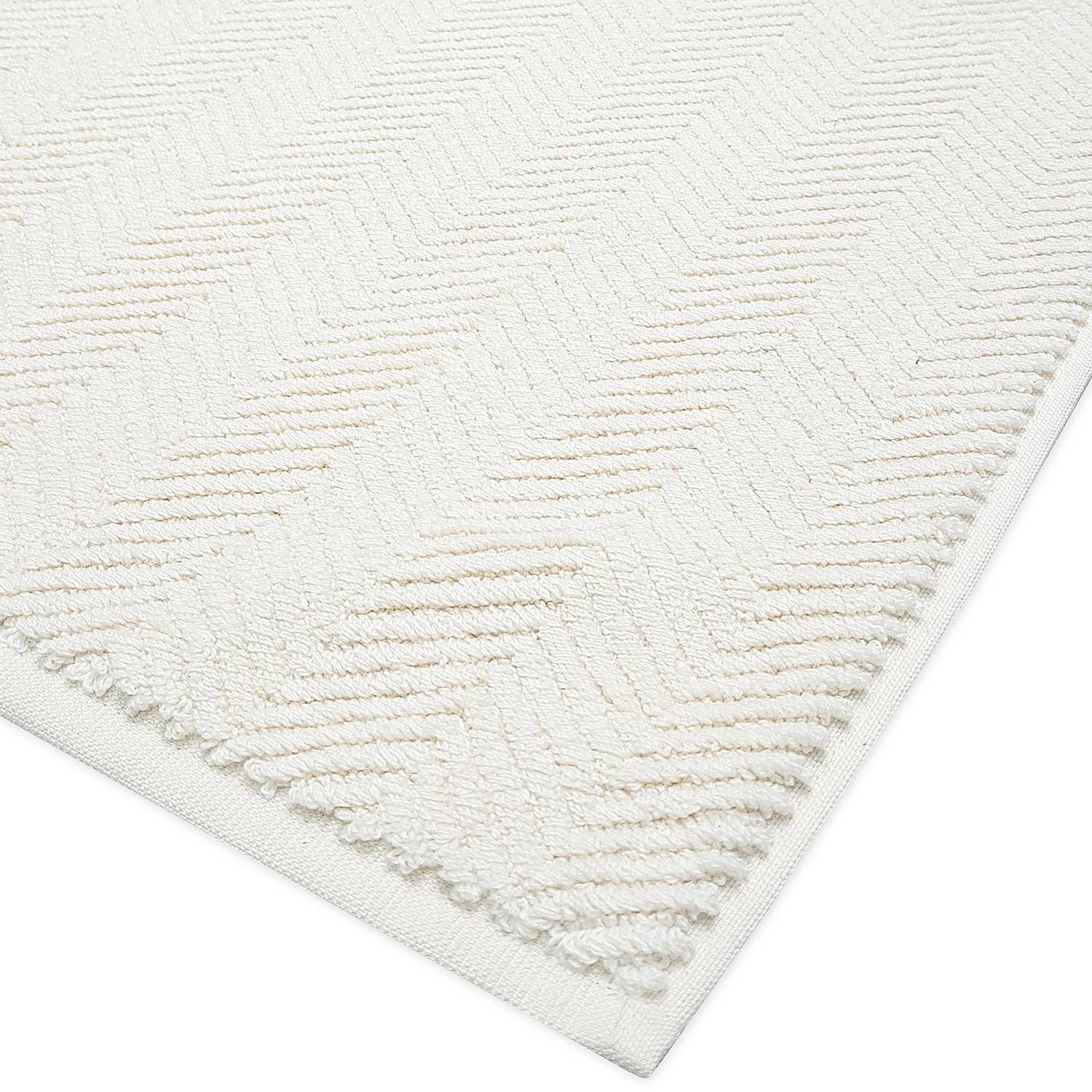 Badteppich Ocean Bio-Baumwolle Creme