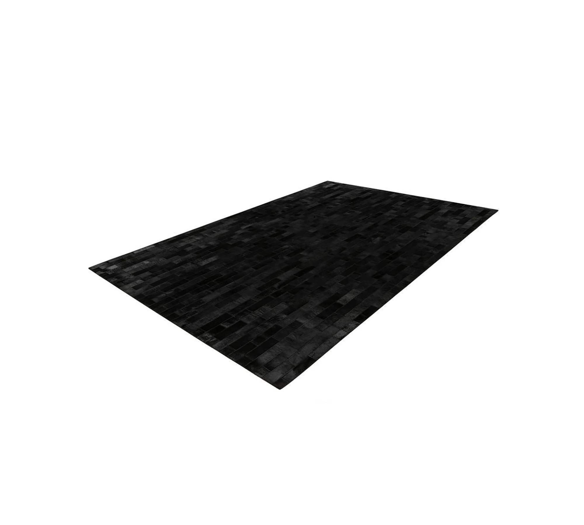 Fellteppich Schwarz