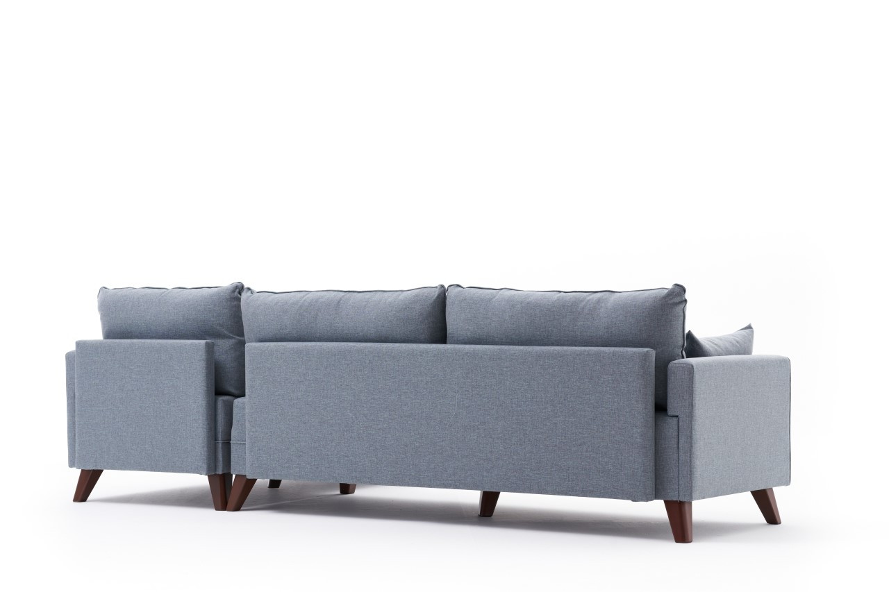 Bella Sofa Récamiere Rechts Blau