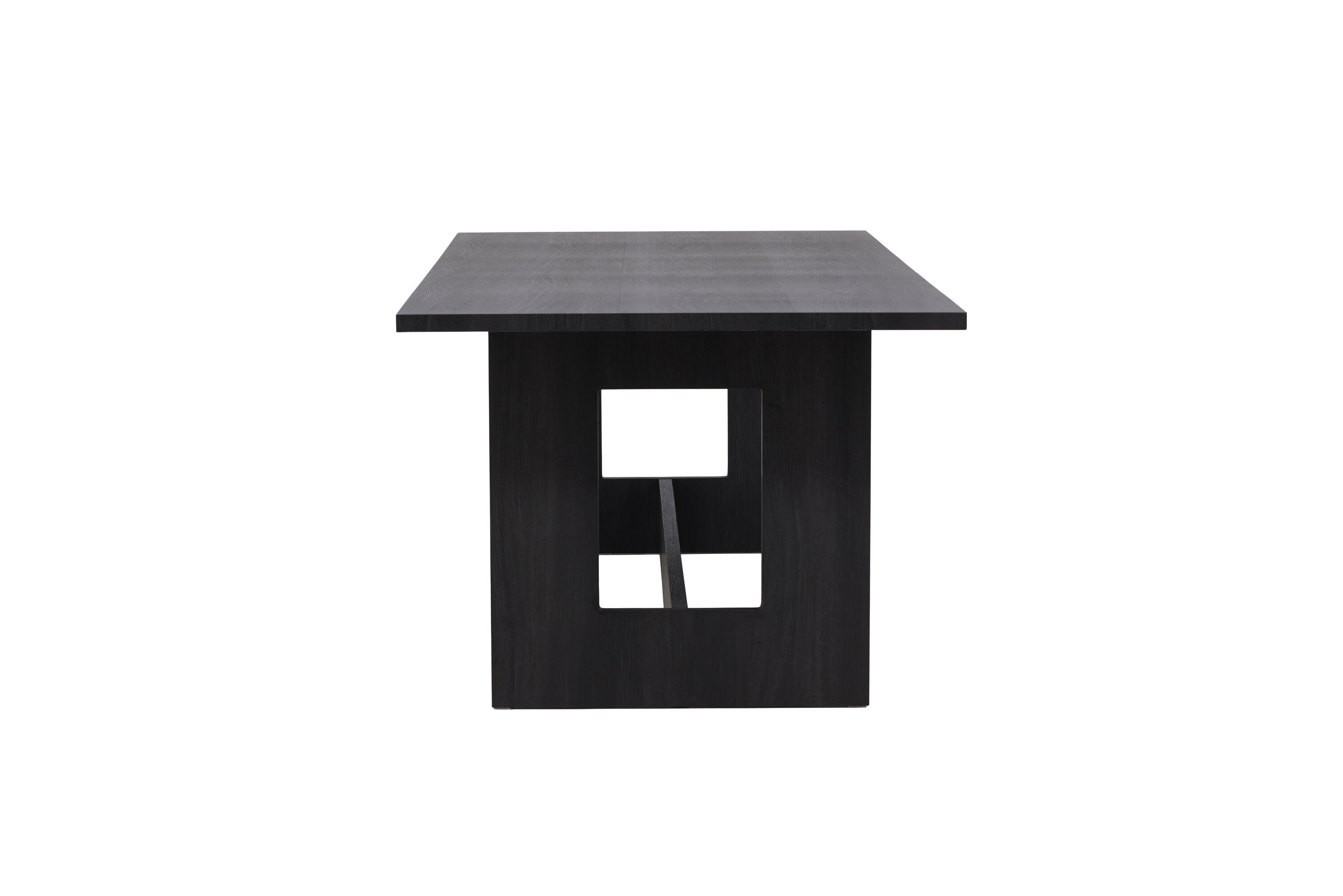 Milly Dining table Black 100x235cm
