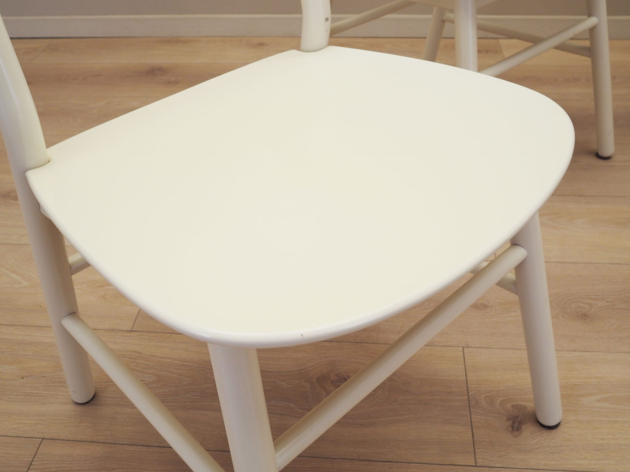 4x Dining chair Beech 1970s