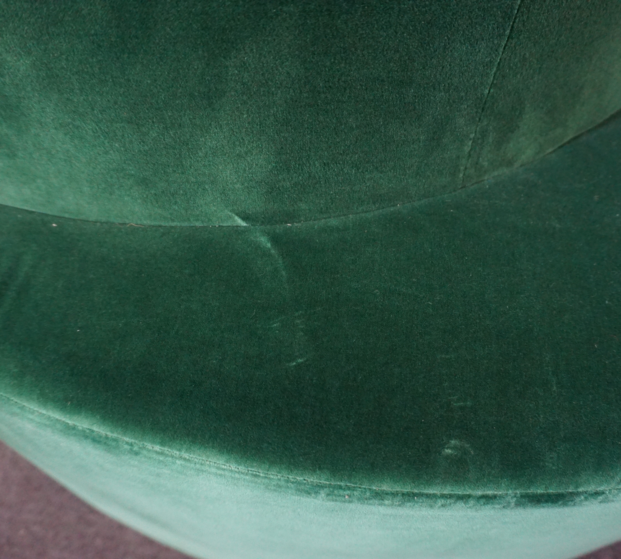 Verner Panton Cloverleaf Sofa Module Right Dark Green