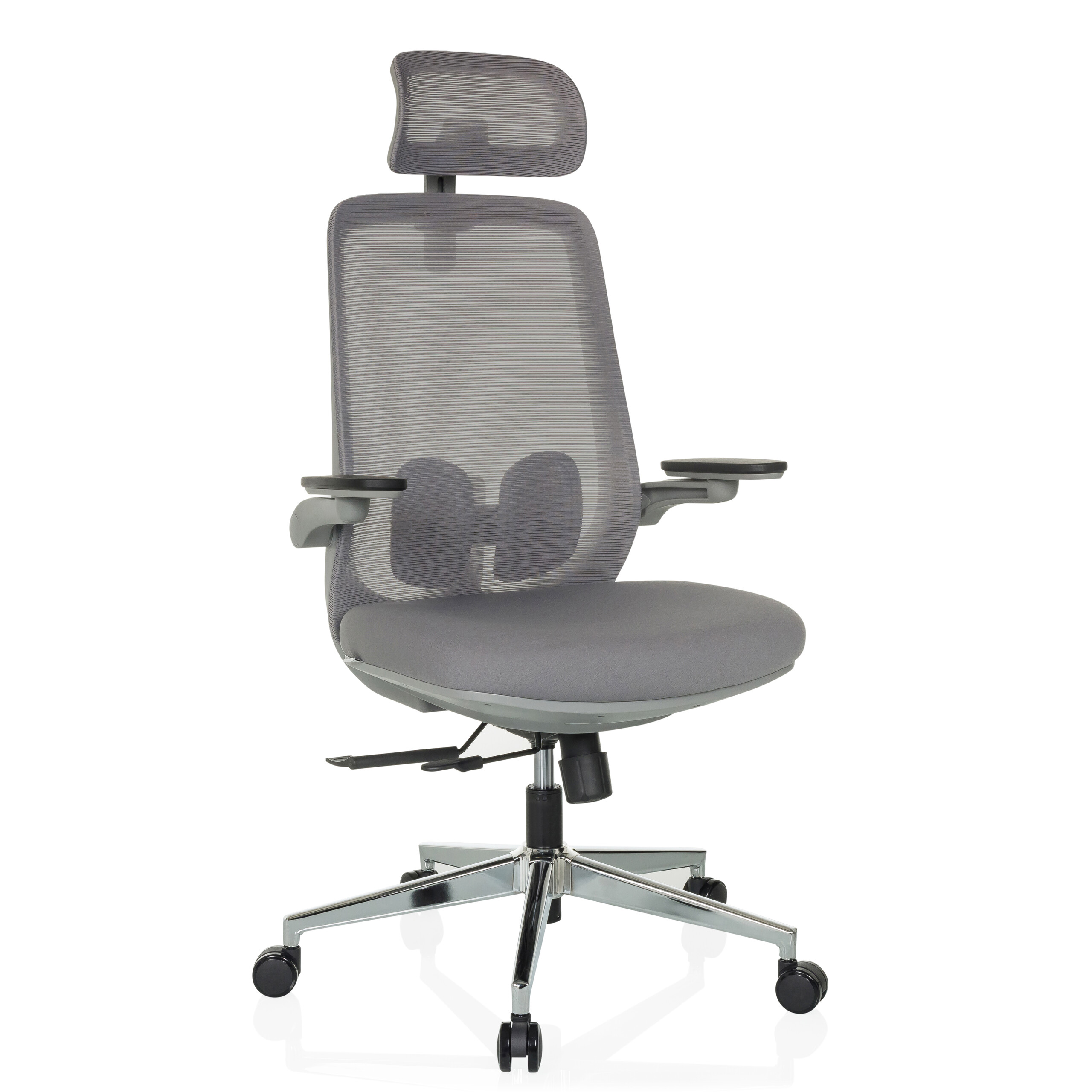 GAREMA Bürostuhl Stoff Grau