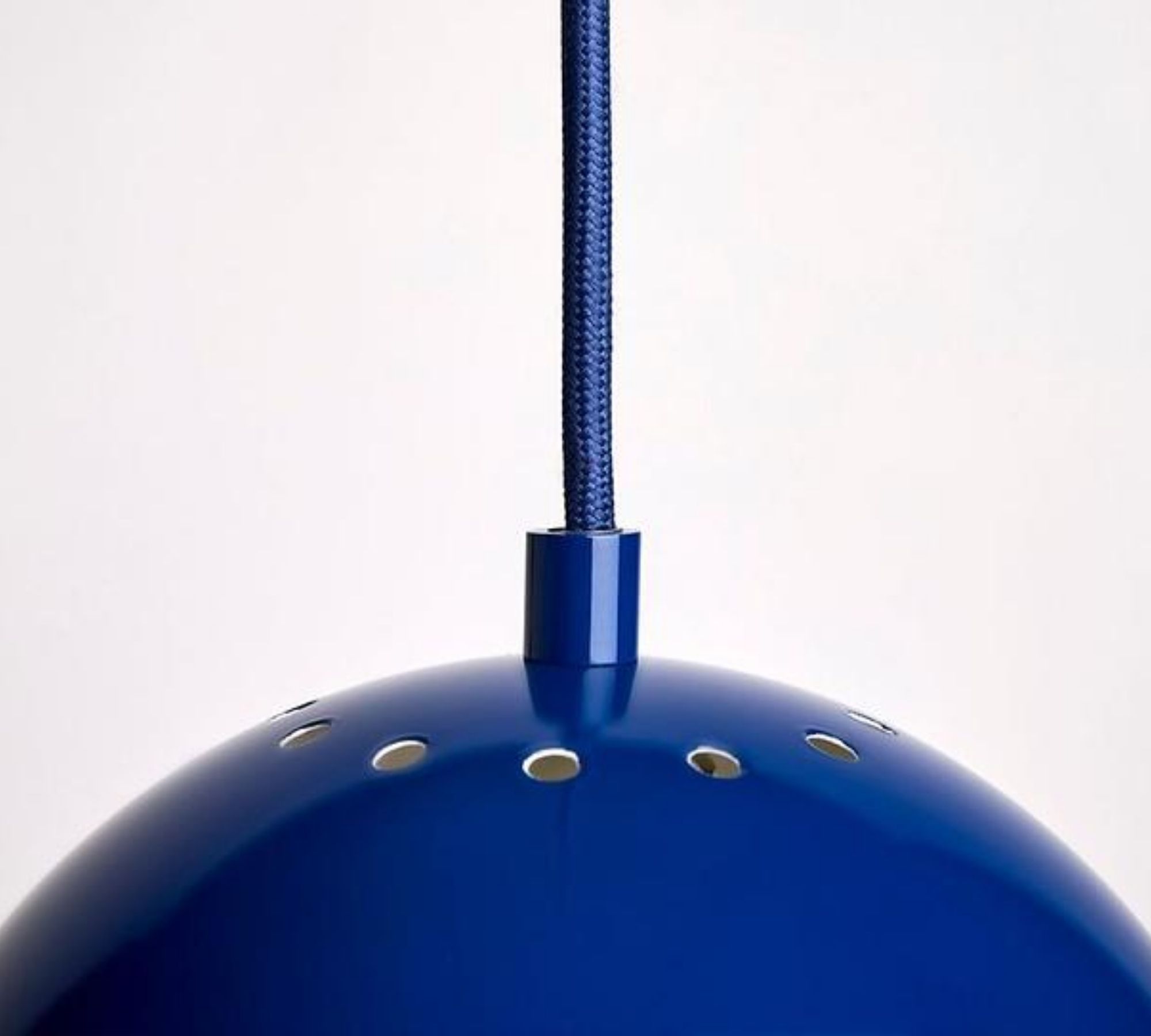 Ball Pendelleuchte Blau Ø18cm