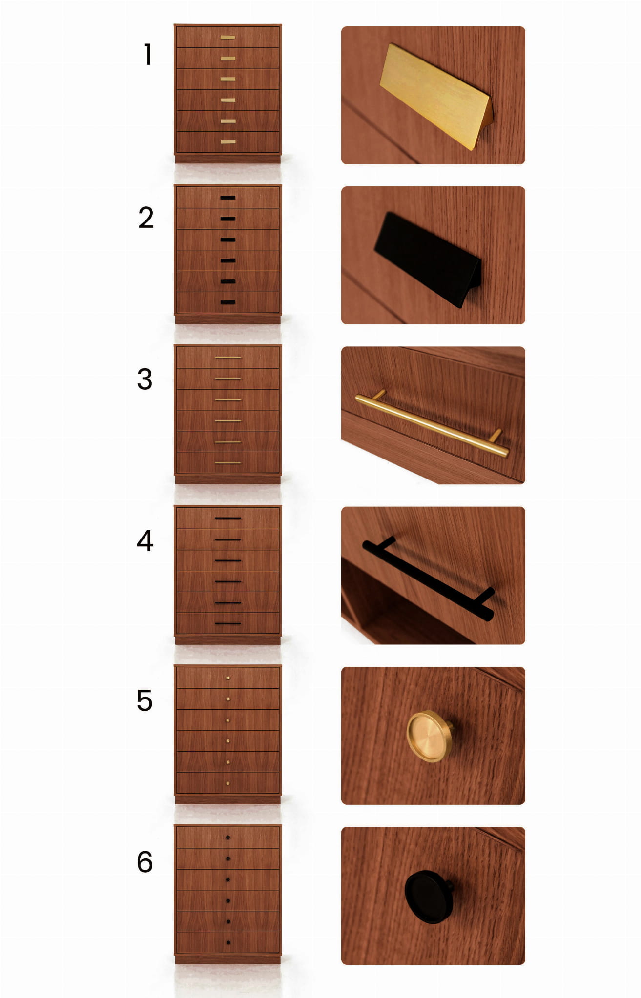 Schrank Holz Braun 