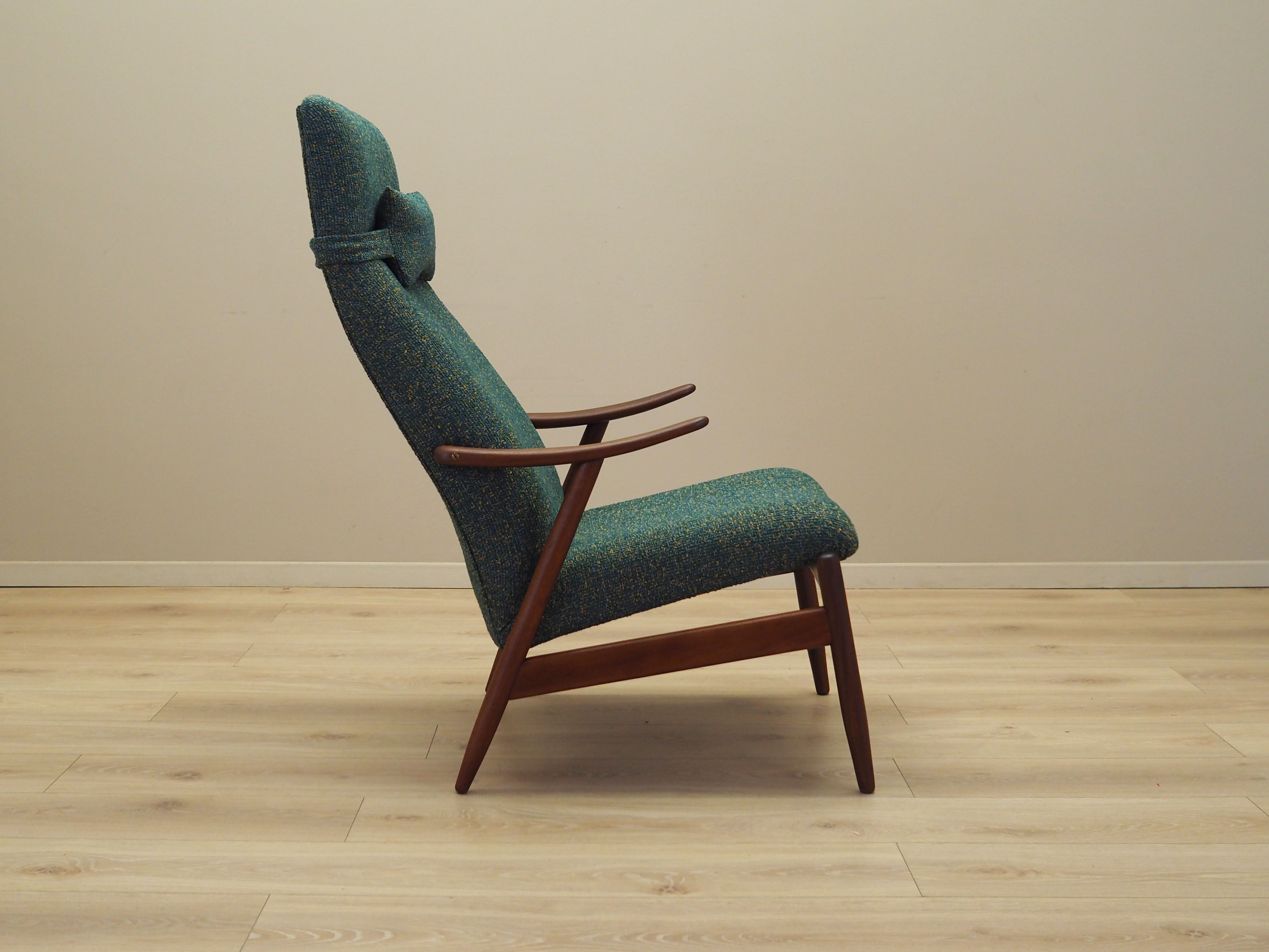 Sessel mit Armlehnen Grün 1970er Jahre
