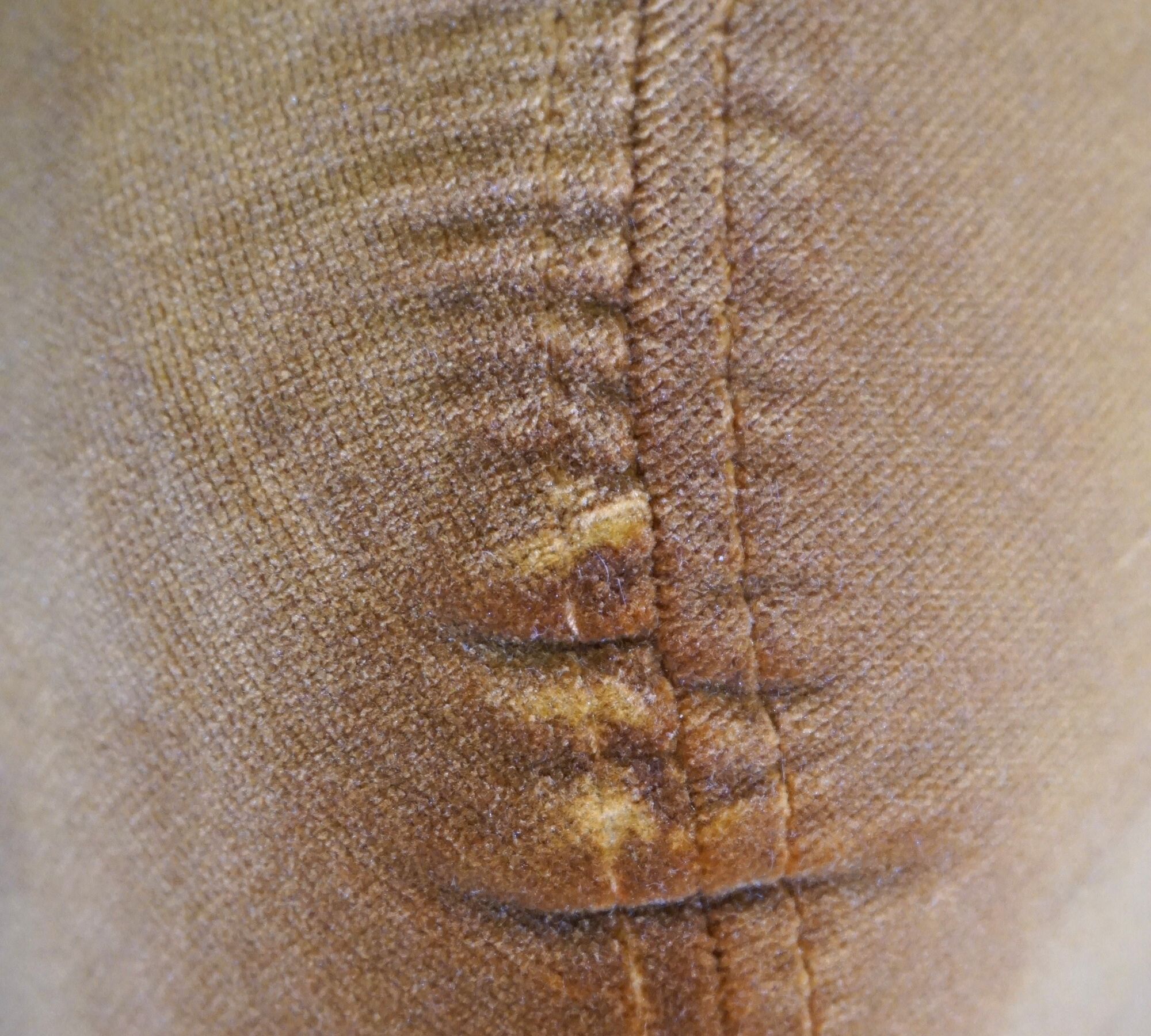 Herman Sofa 2-Sitzer Velour Matt Amber