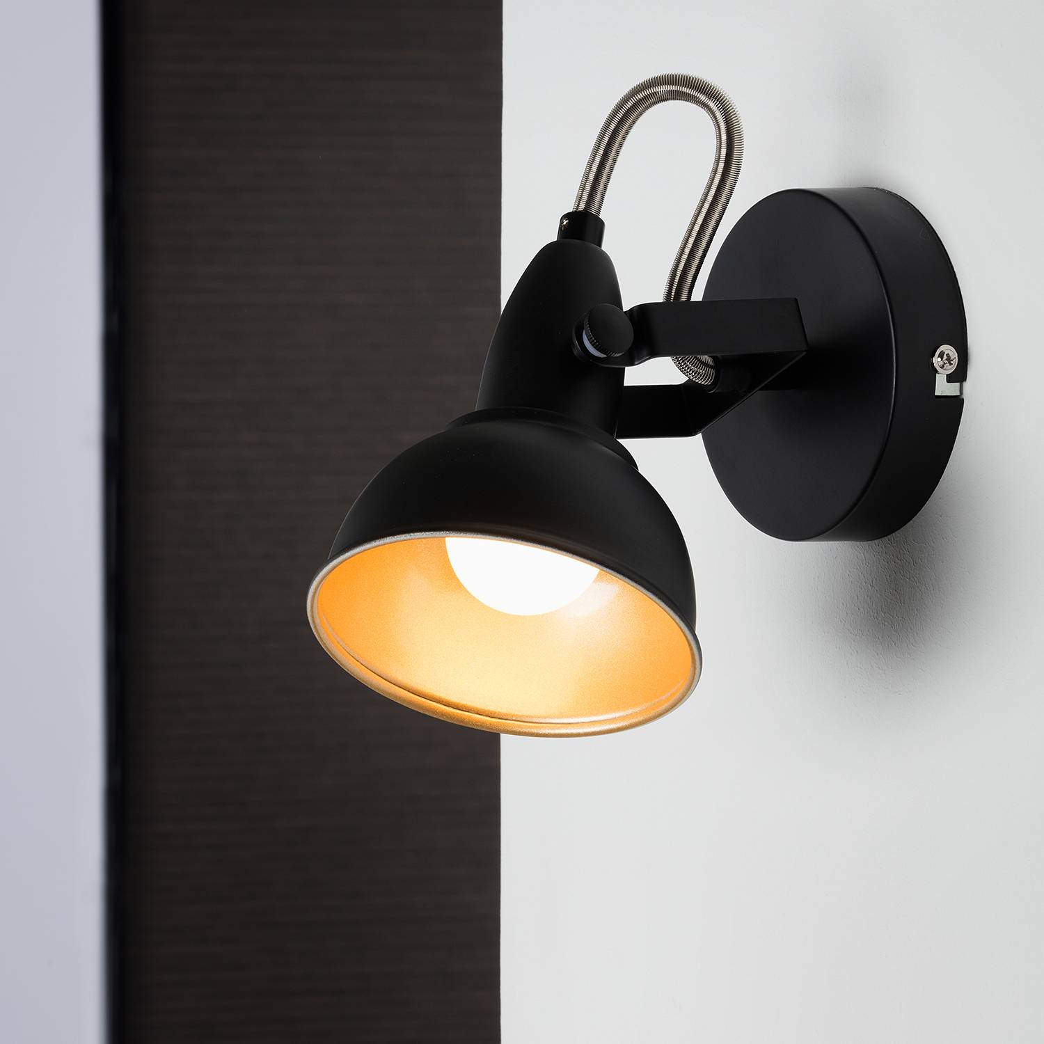 Deckenleuchte Soft Schwarz