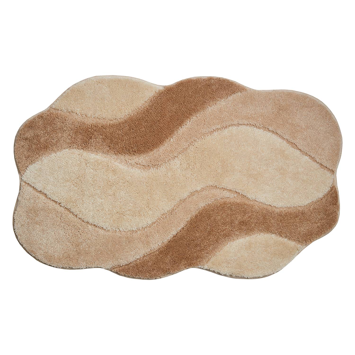 Badematte Carmen Beige 70 x 120 cm