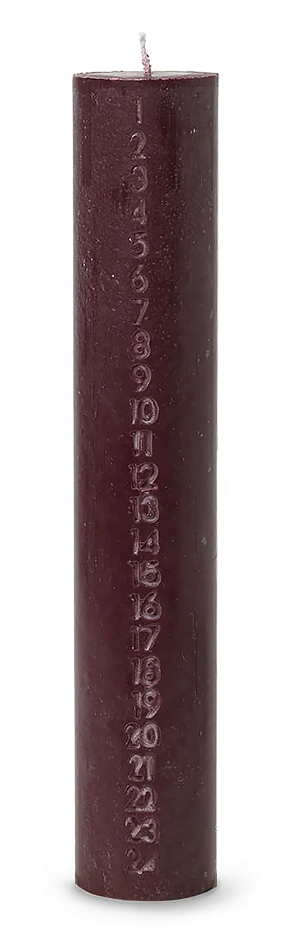 Pure Adventskalenderkerze Rot