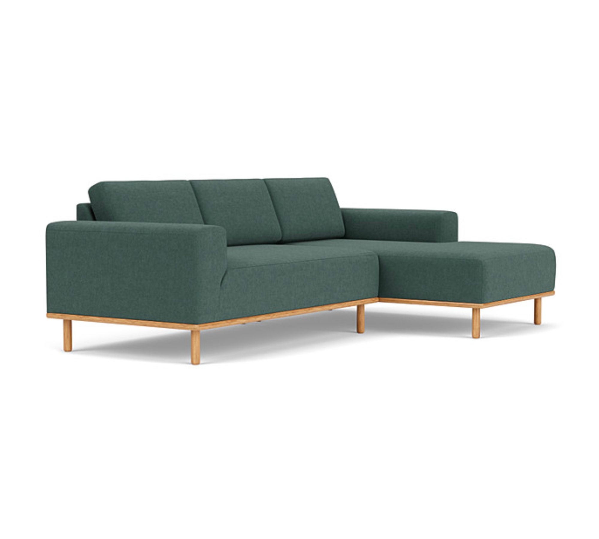 Vilmar Sofa 3-Sitzer Récamiere Rechts Form Blue Grey