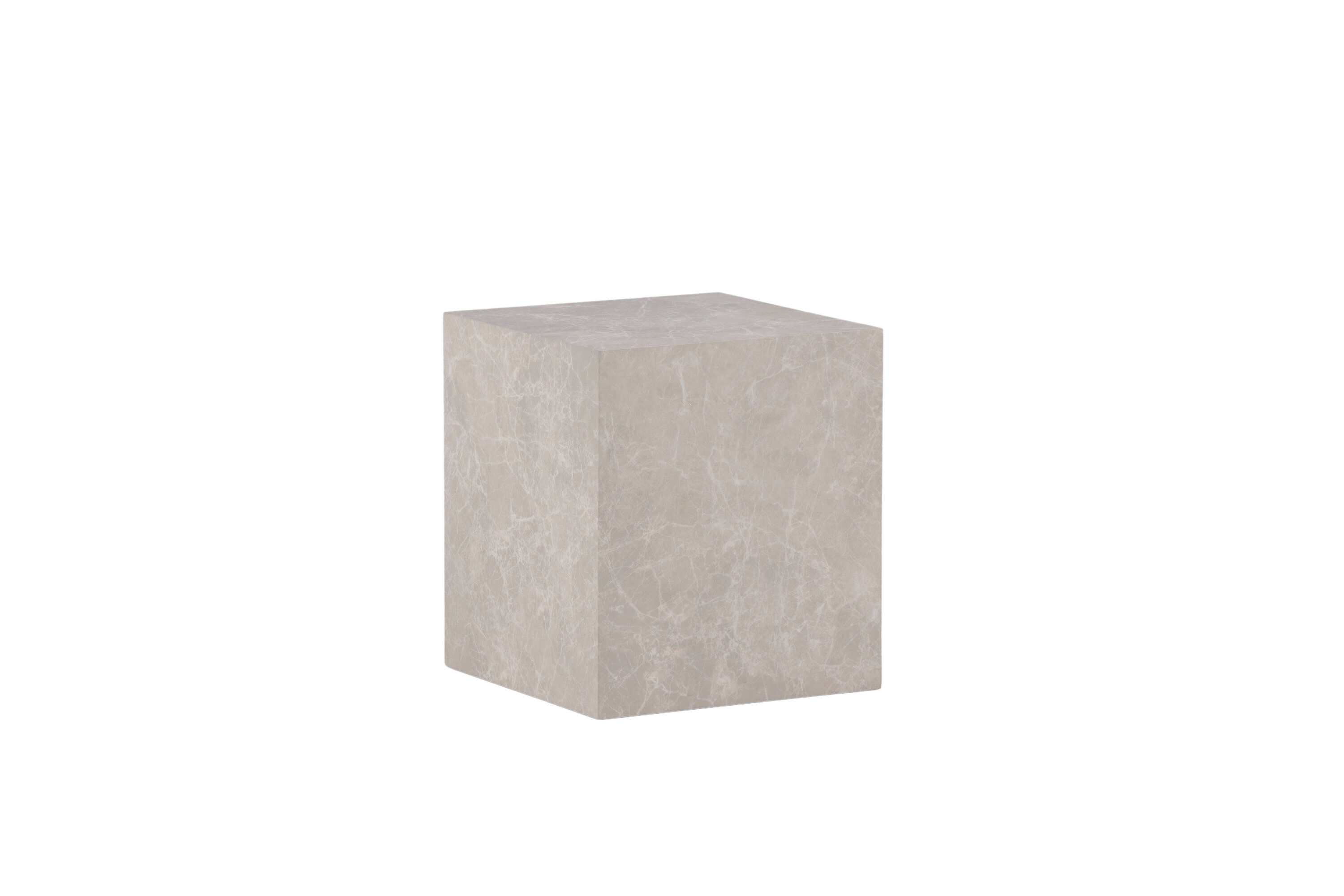 York High Sofatisch  Marmoroptik MDF Beige