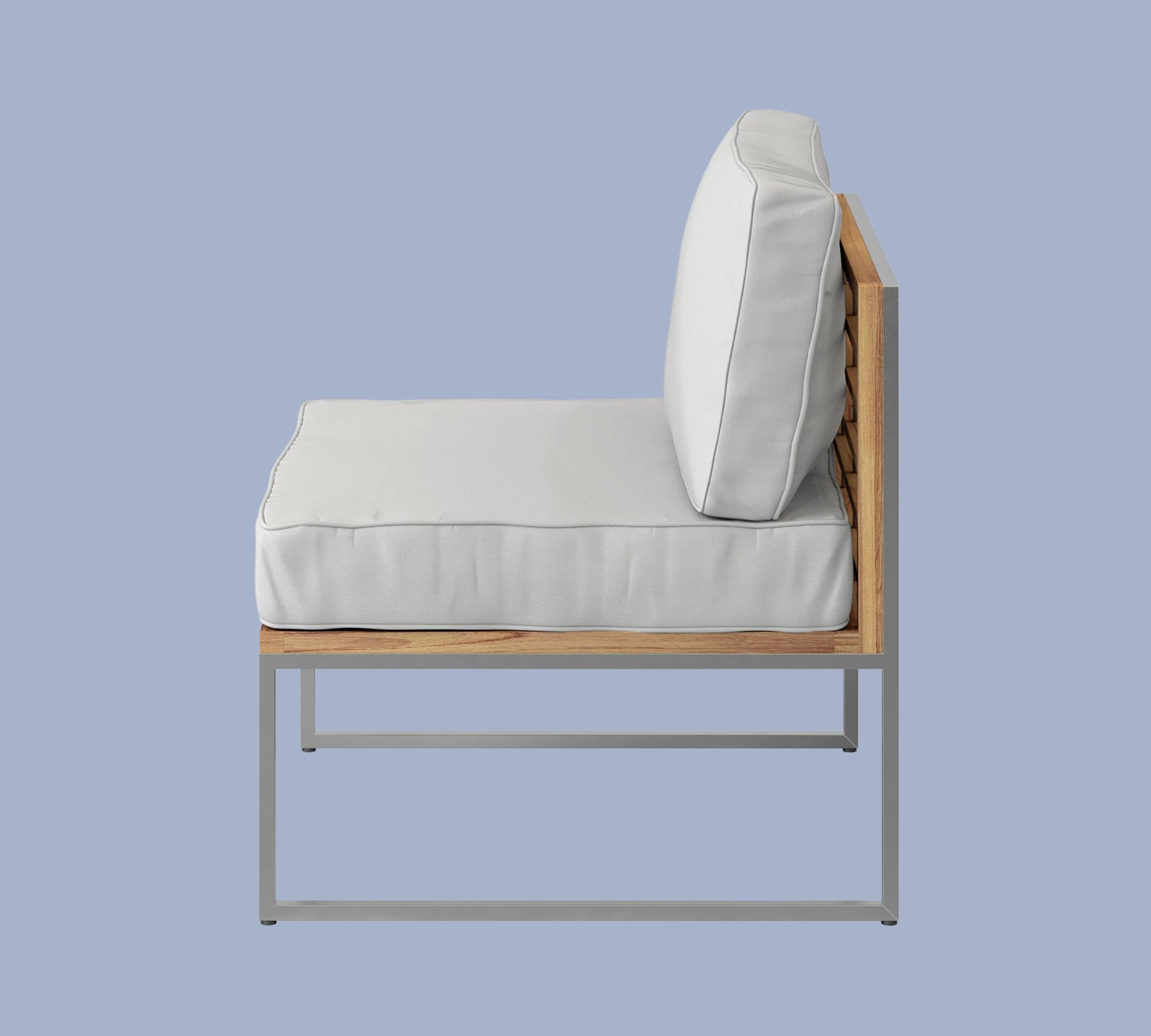 Loungesessel Outdoor Teak Massiv