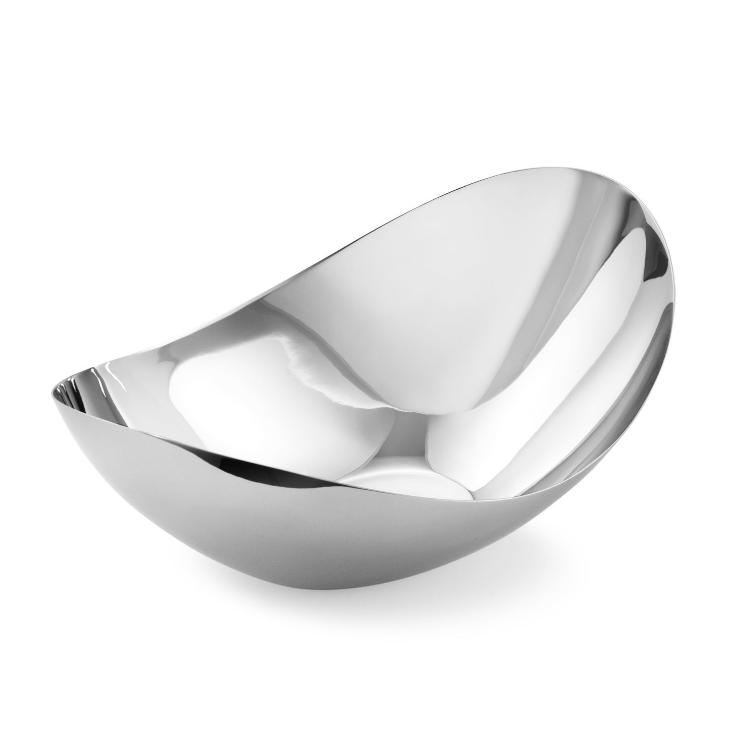 Bloom Tall Schale Silber