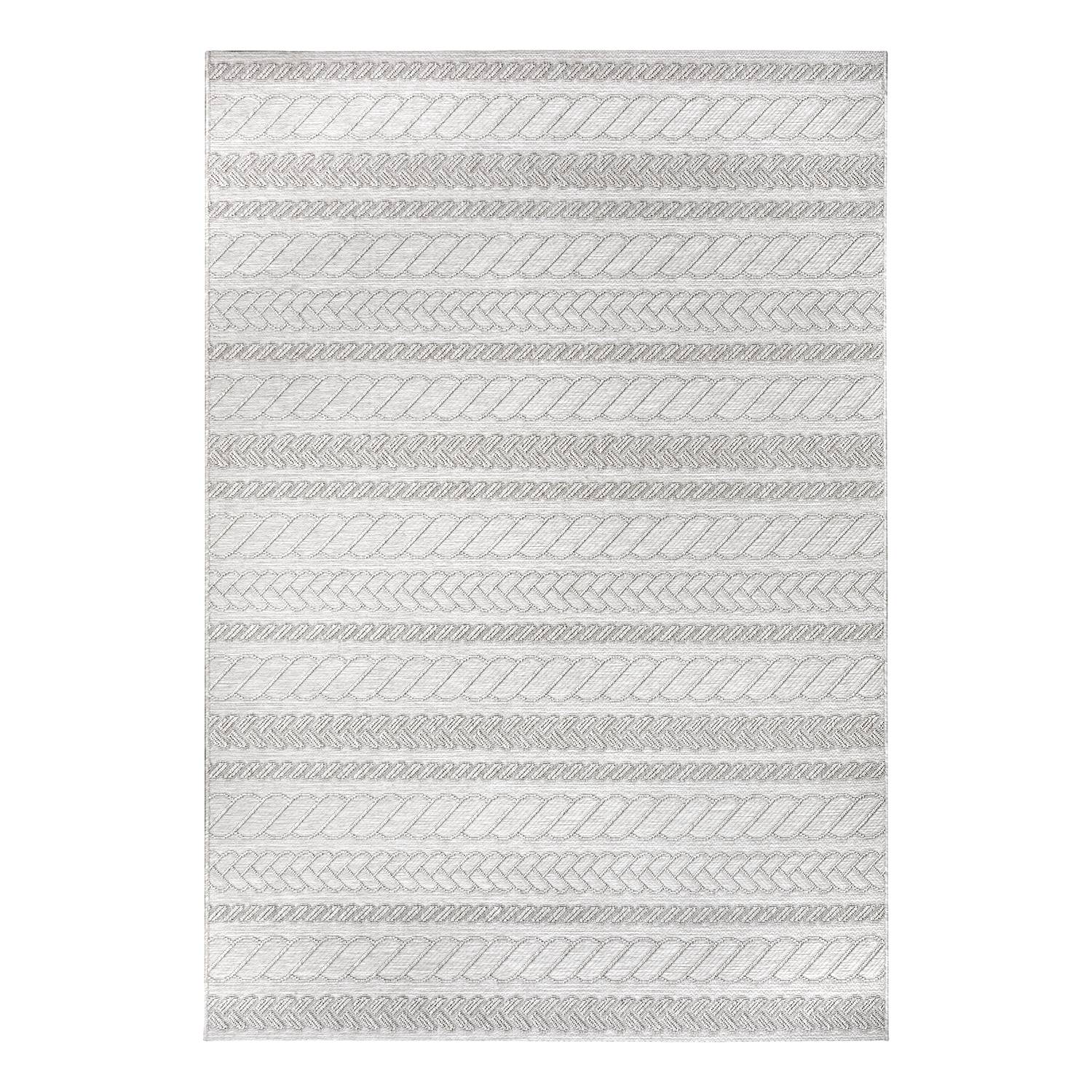 Somba Short Pile Runner Cream Grey