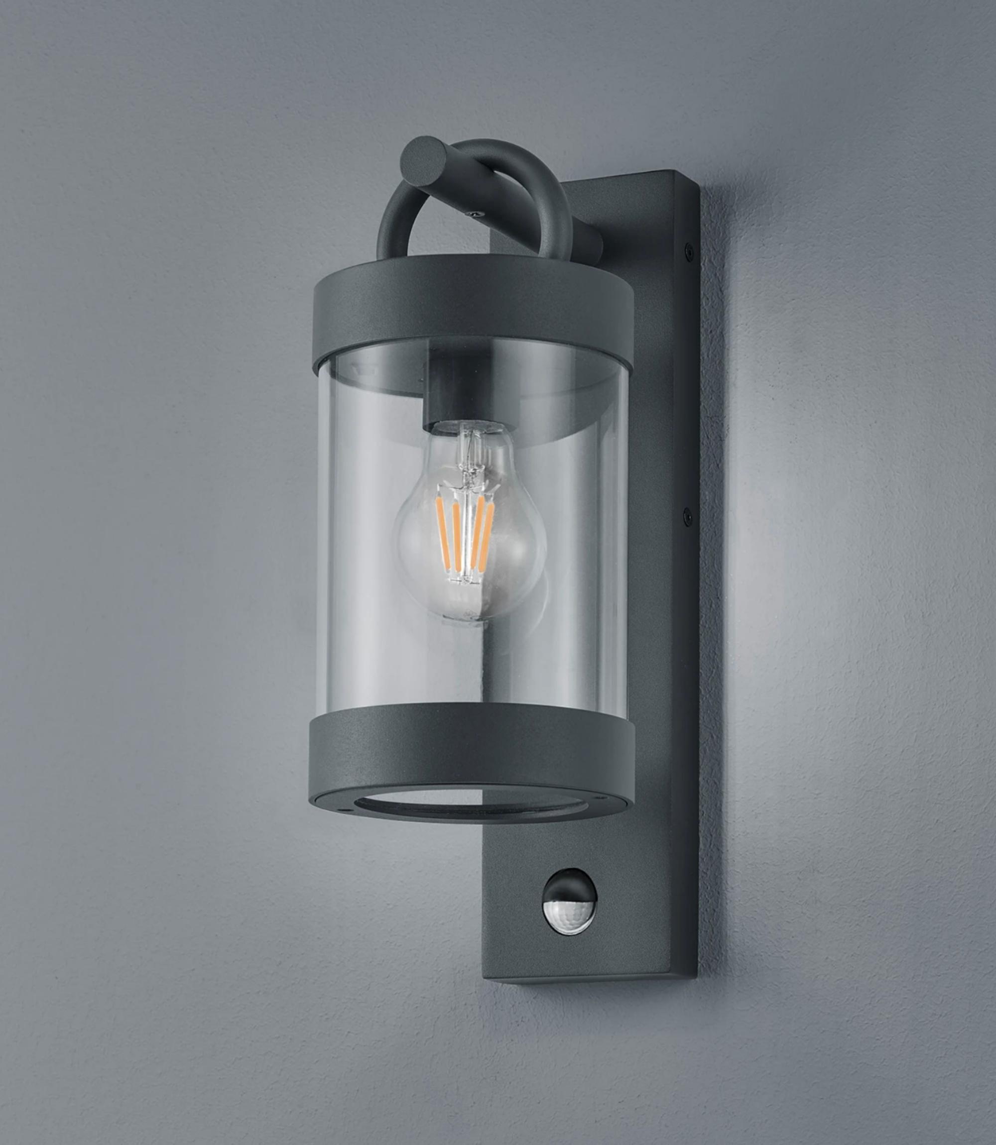 Außenleuchte Aluminium Schwarz