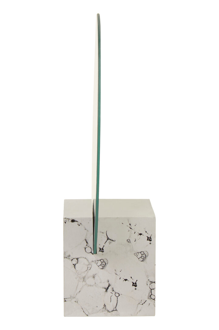 Mimo Round Mirror White