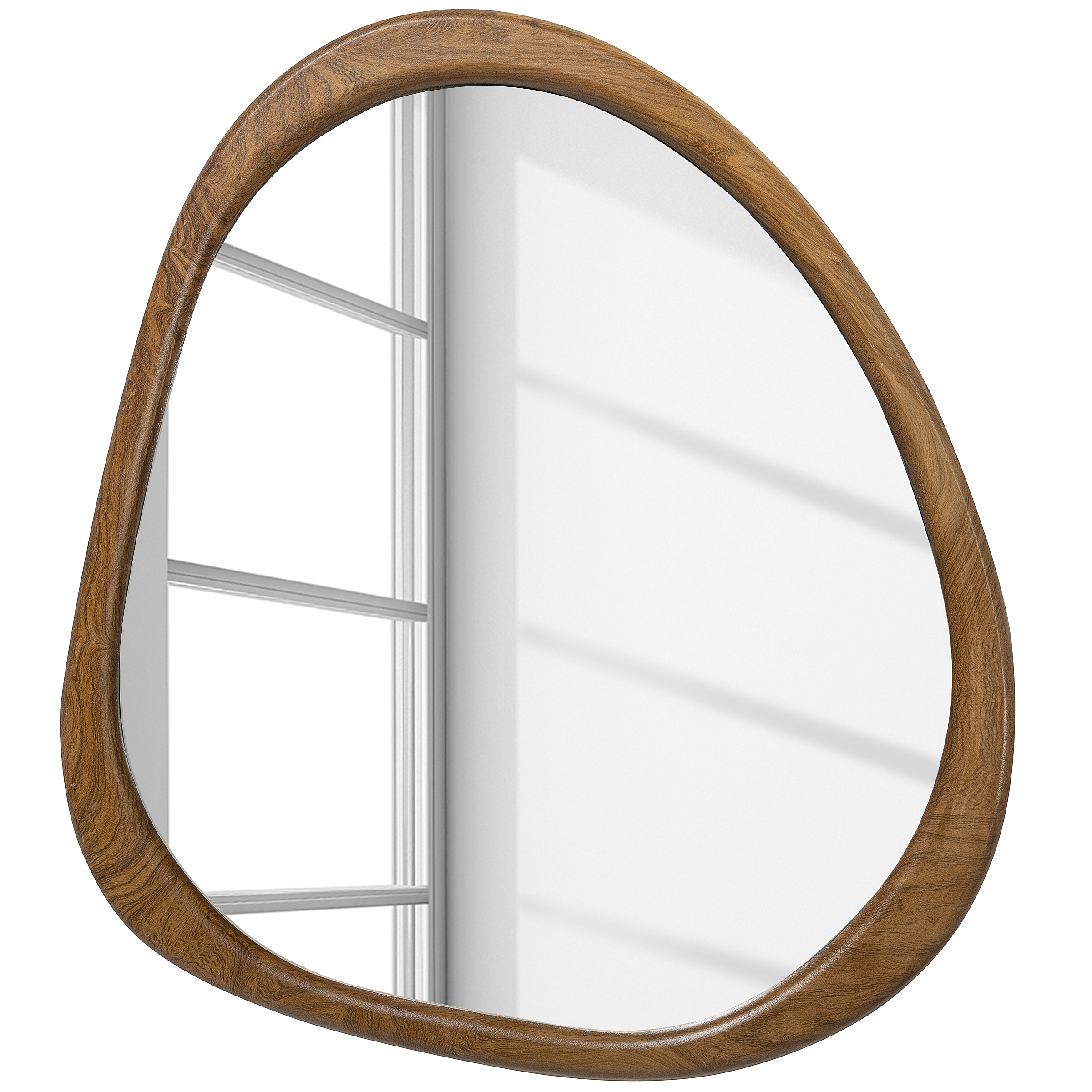 Wandspiegel Leif Braun 48 x 44 cm 