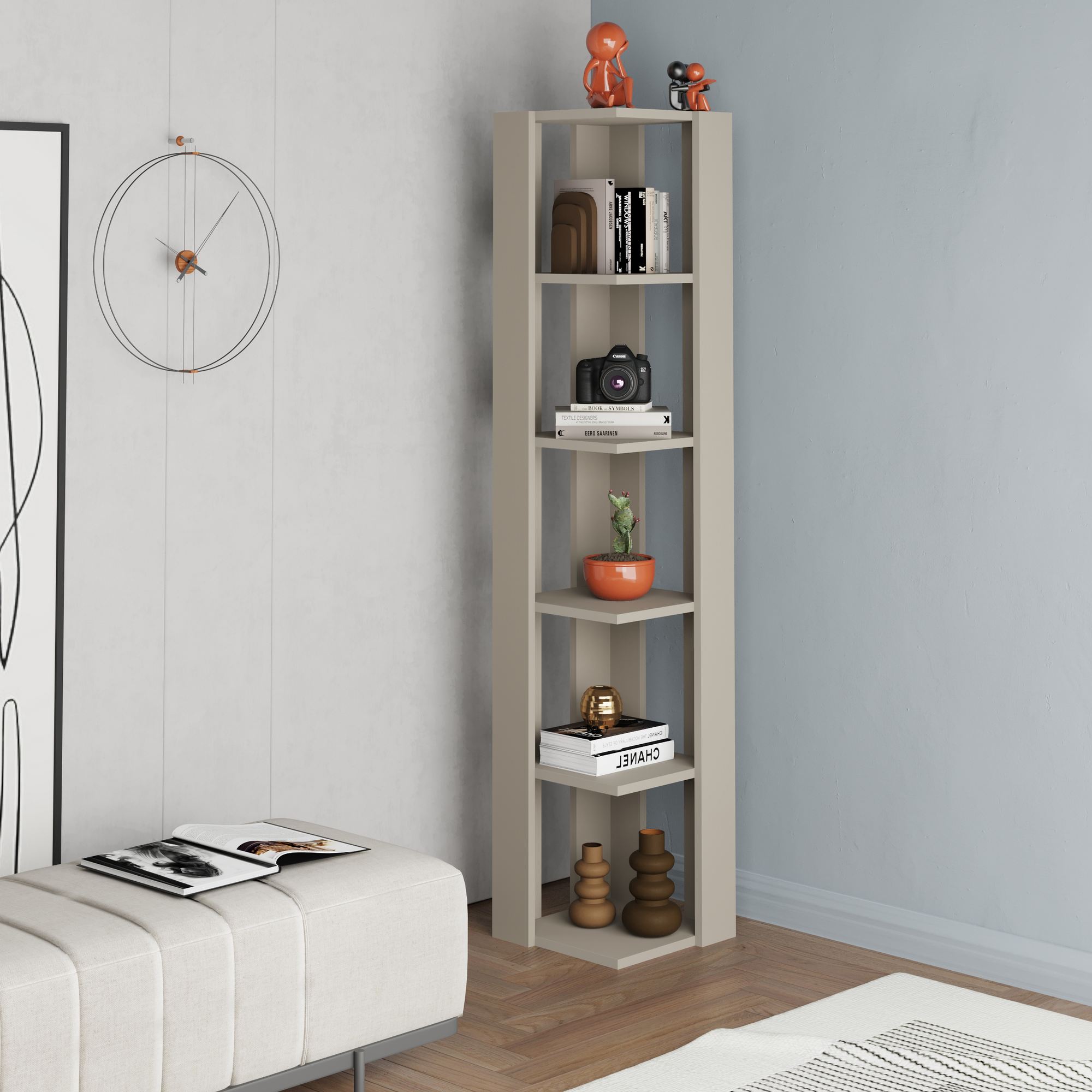 Nati Scaffale angolare Beige