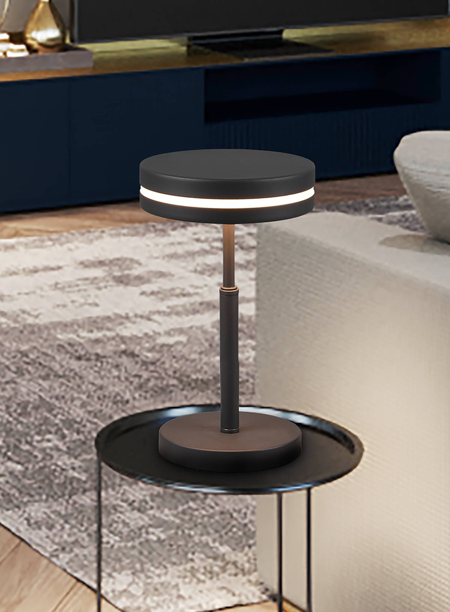 LED-Tischleuchte Franklin Aluminium