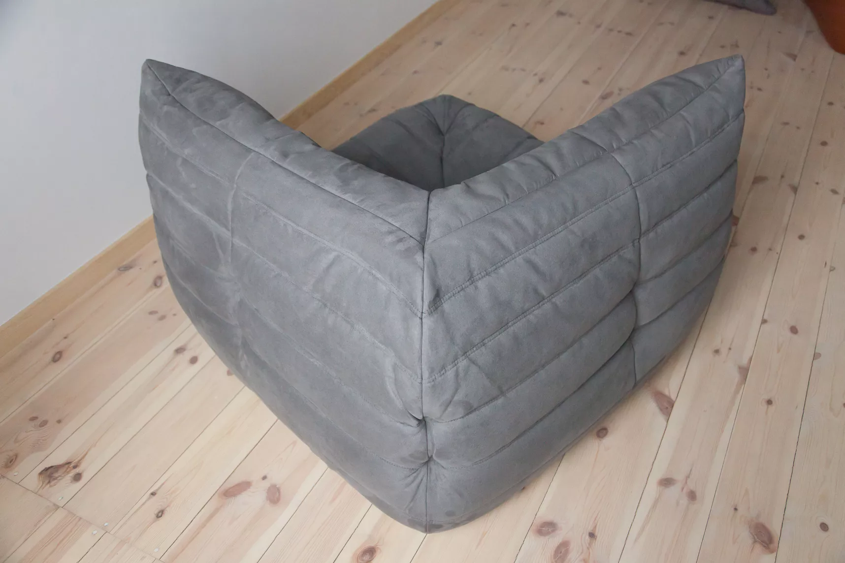 Togo Corner Sofa Textile Grey