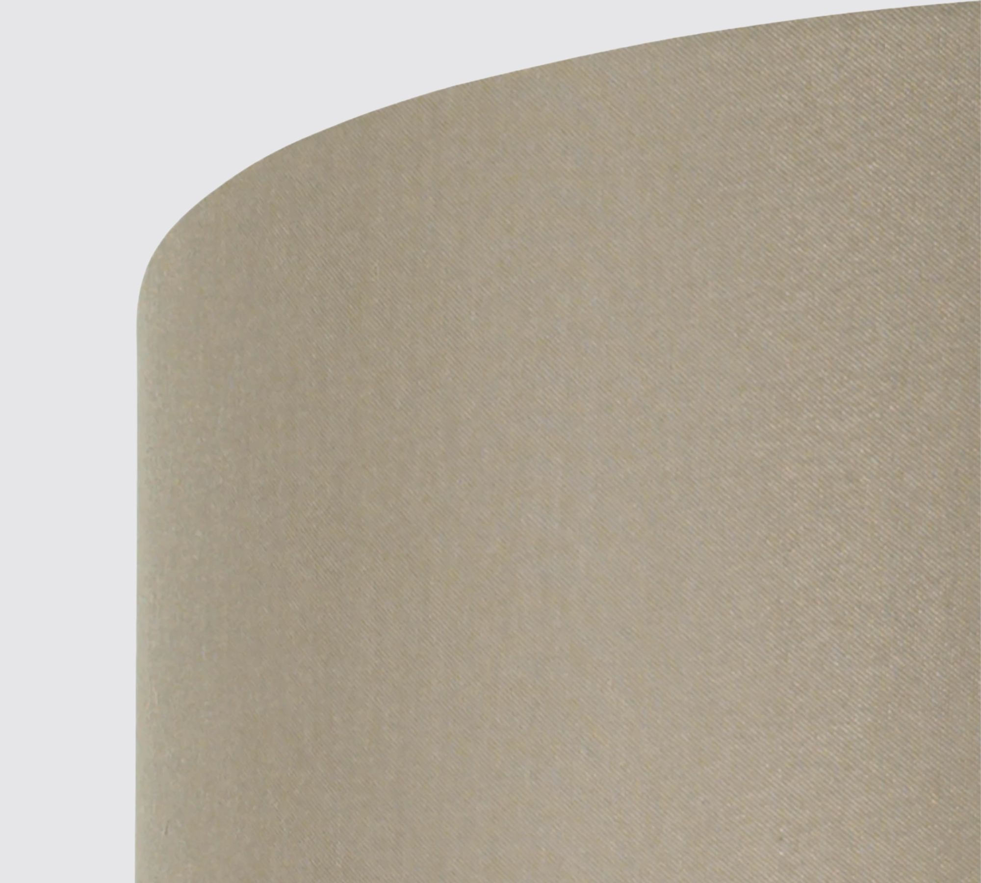 Wall lamp mixed fabric steel 1-light