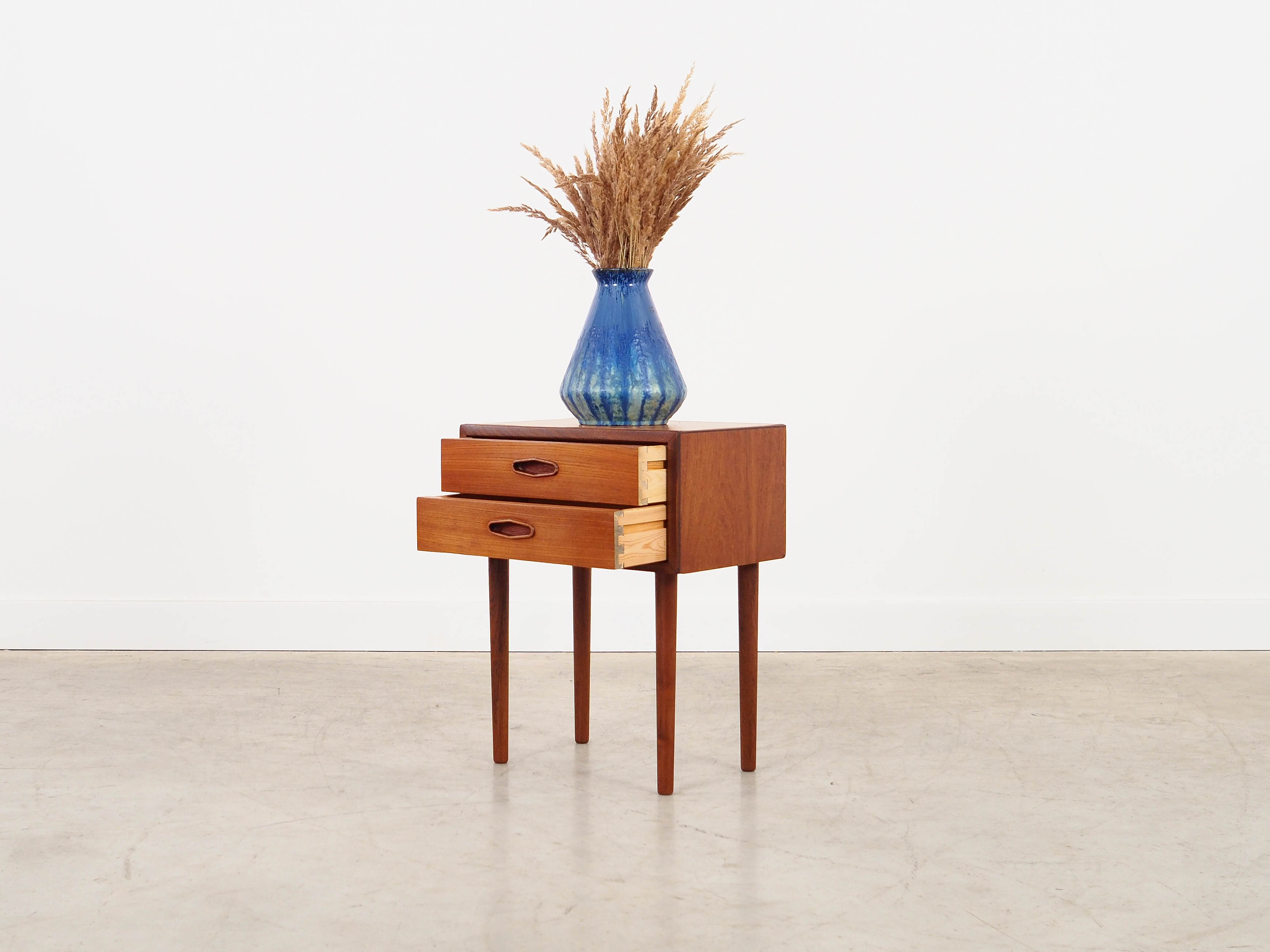 Teak nightstand, Danish design, 1970s,