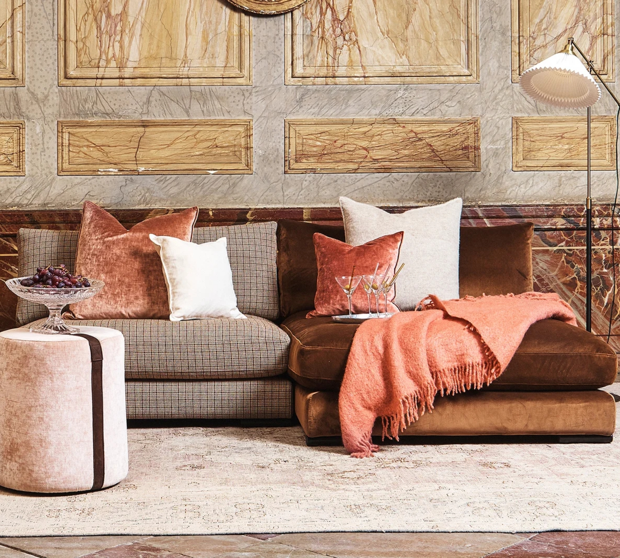 Mammuten Loveseat Sogno Creme 400