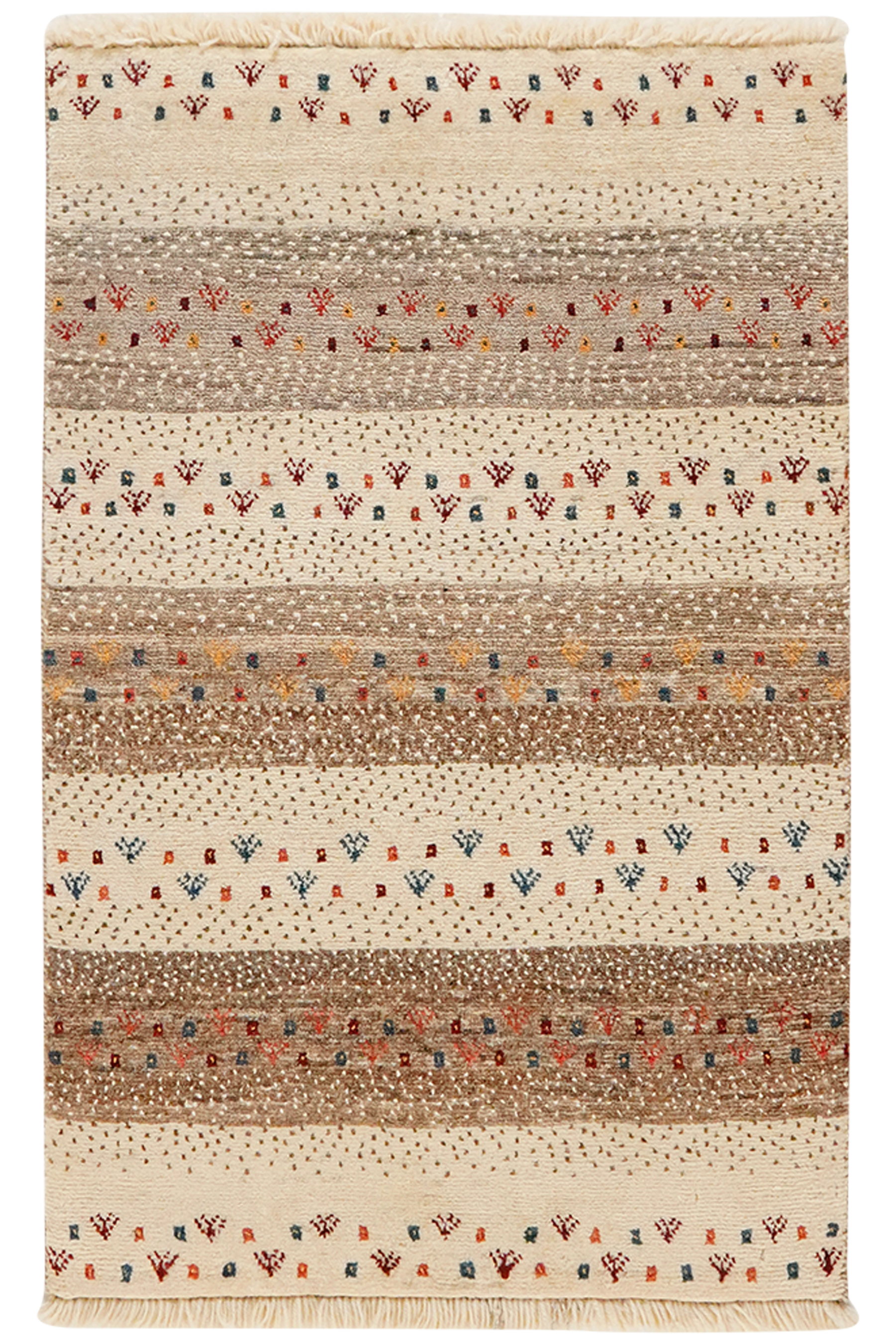 Rizbaf Gabbeh Carpet Wool Multicolor