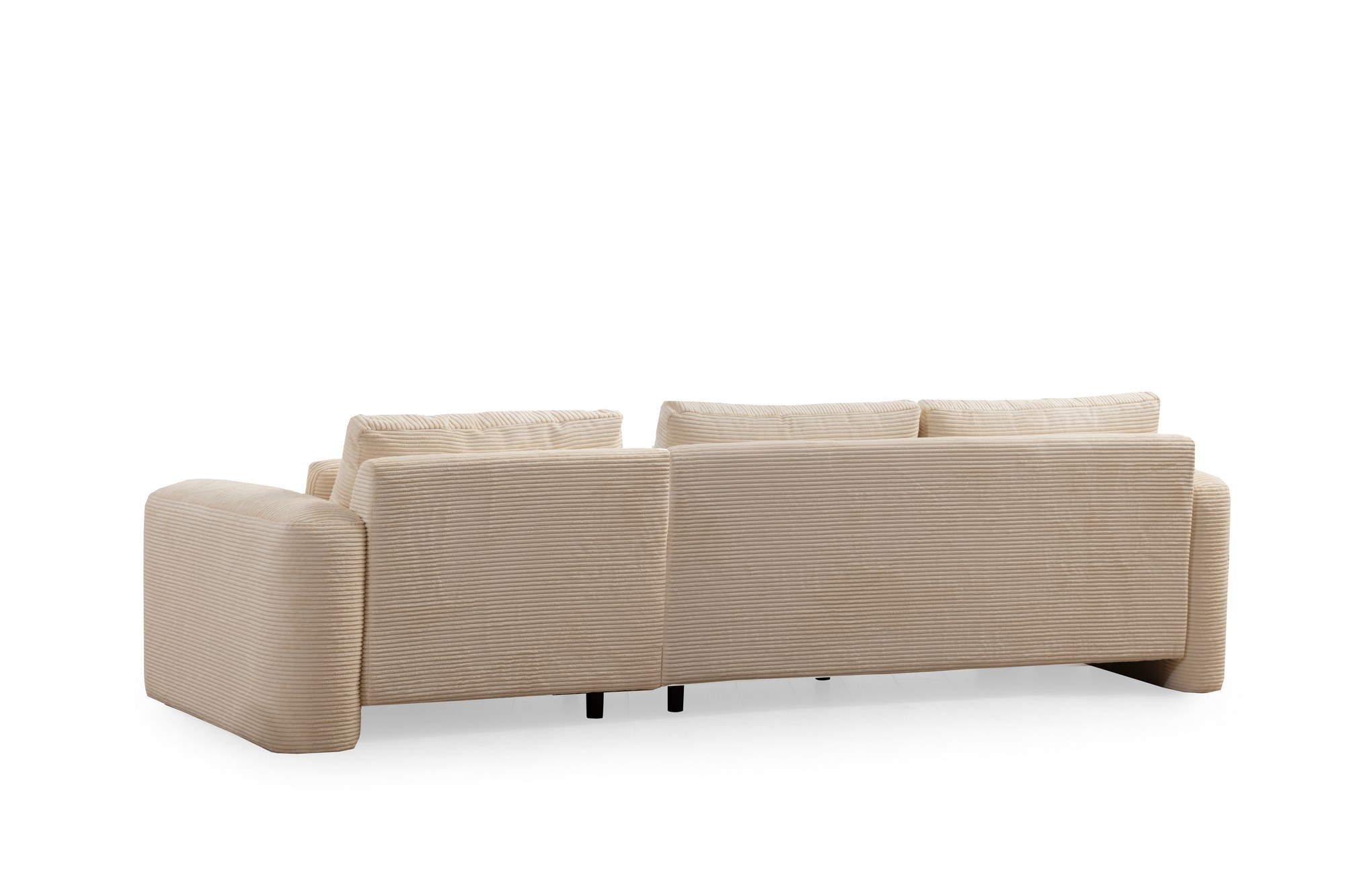 Sofa Récamiere Rechts Creme