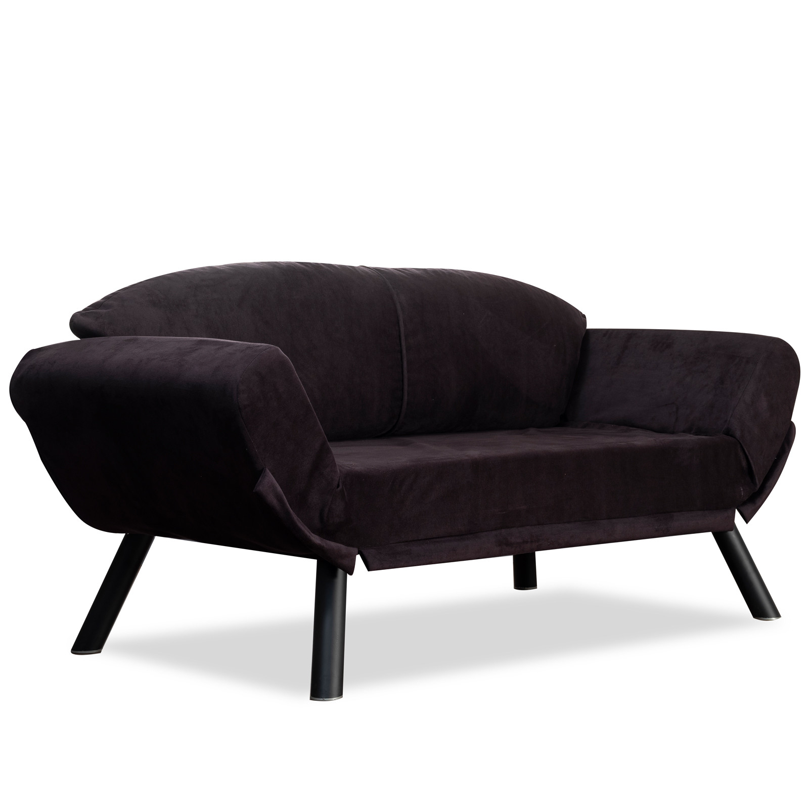 Genzo Sleeper Sofa 2-Seater Black