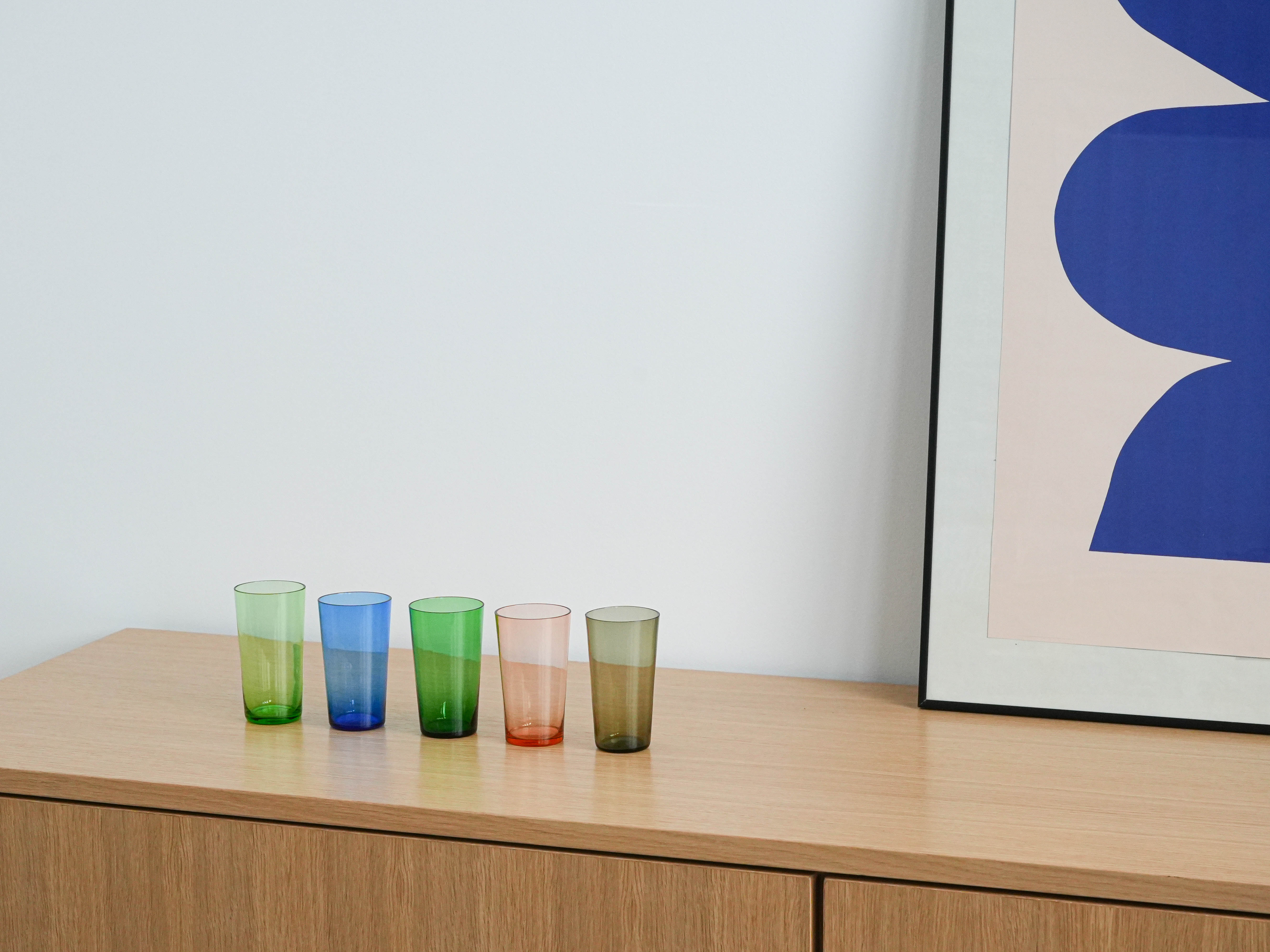 5x Glasses Colorful