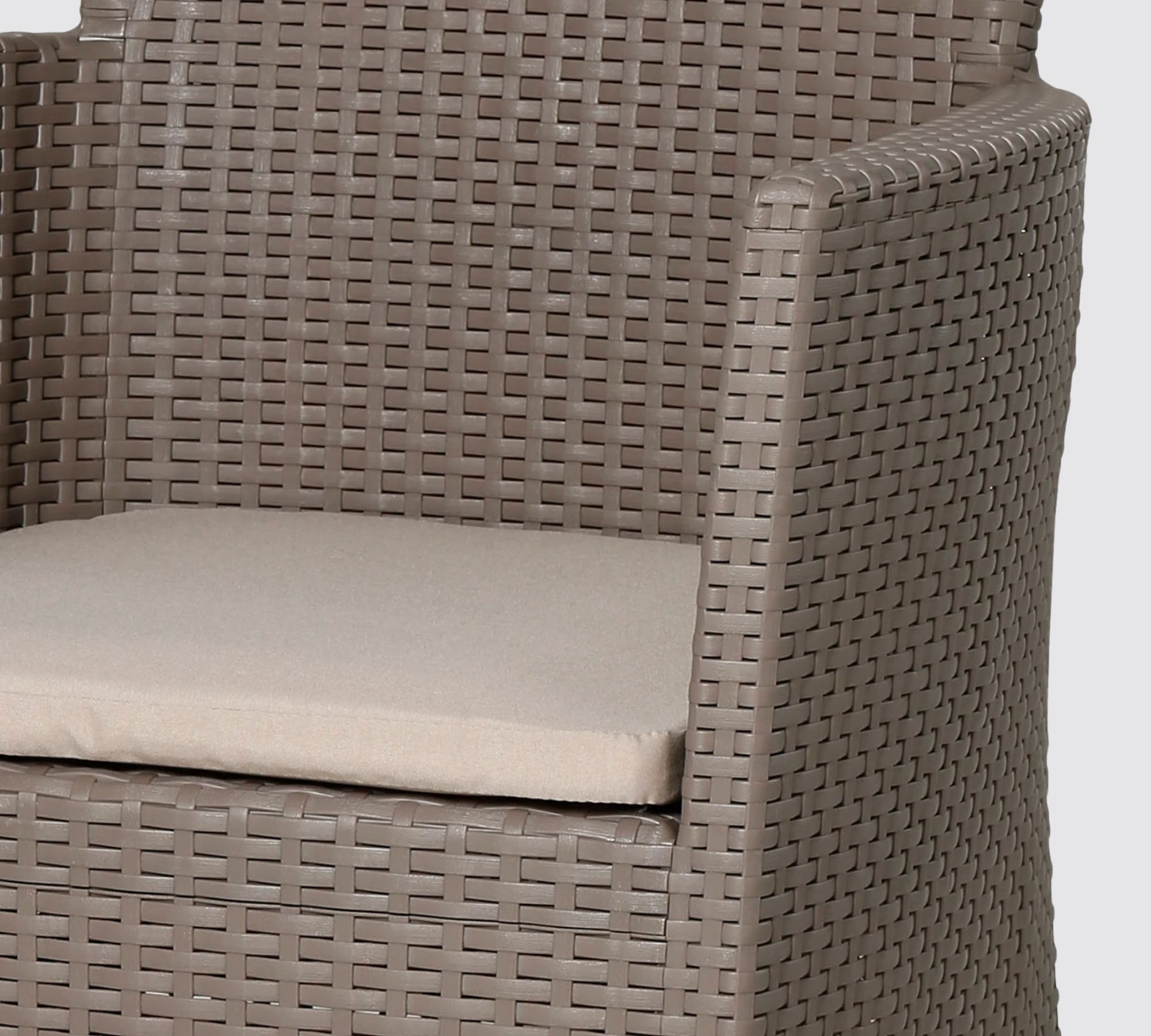 Outdoor-Armlehnstuhl Polyrattan