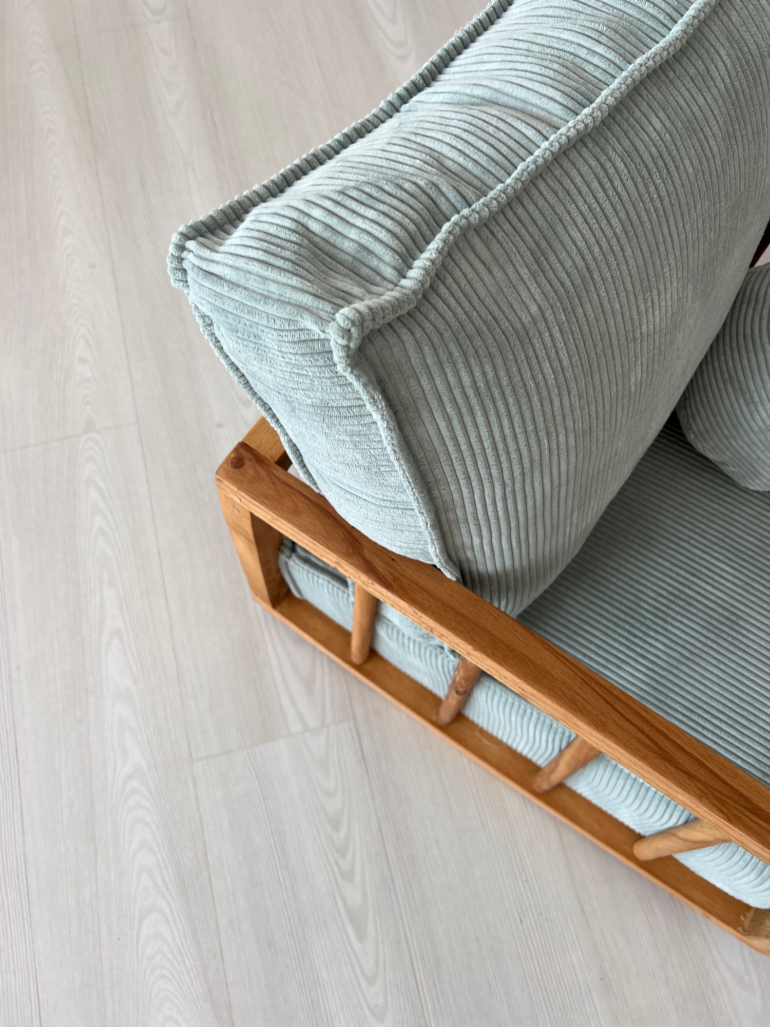 Sallanan Ohrensessel Blau