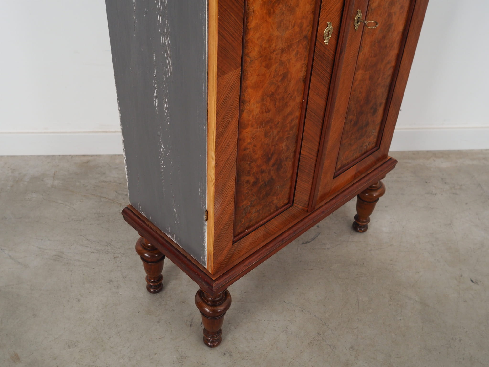 Vintage chest of drawers Pine wood Brown 1960s