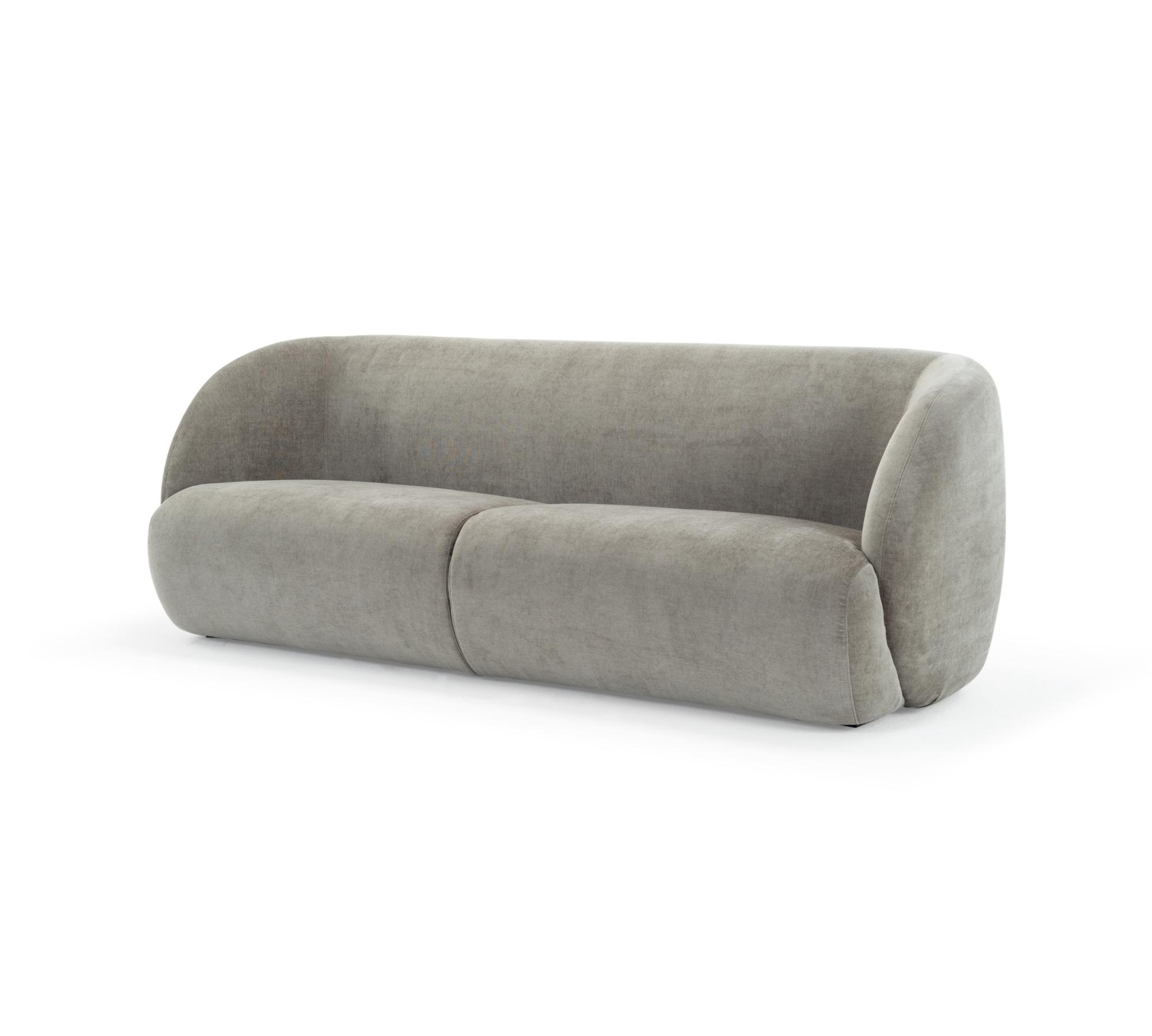 Award-Winning Paula Sofa 3-Sitzer Planet Grey Green